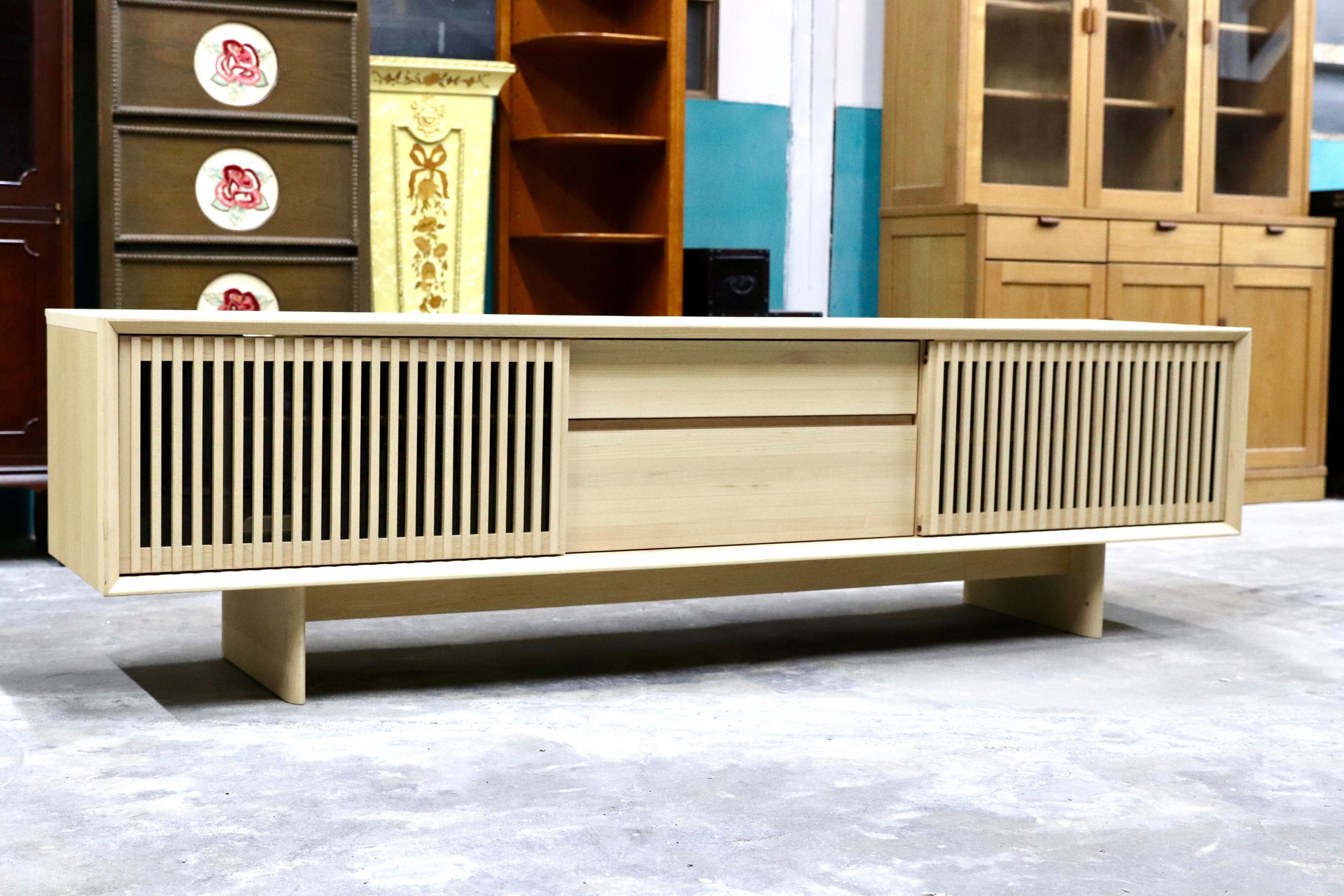 GMIK704○karimoku / カリモク QU7087 テレビボード TVボード AVボード ローボード リビング収納 国産家具 約29万 モデルルーム展示品