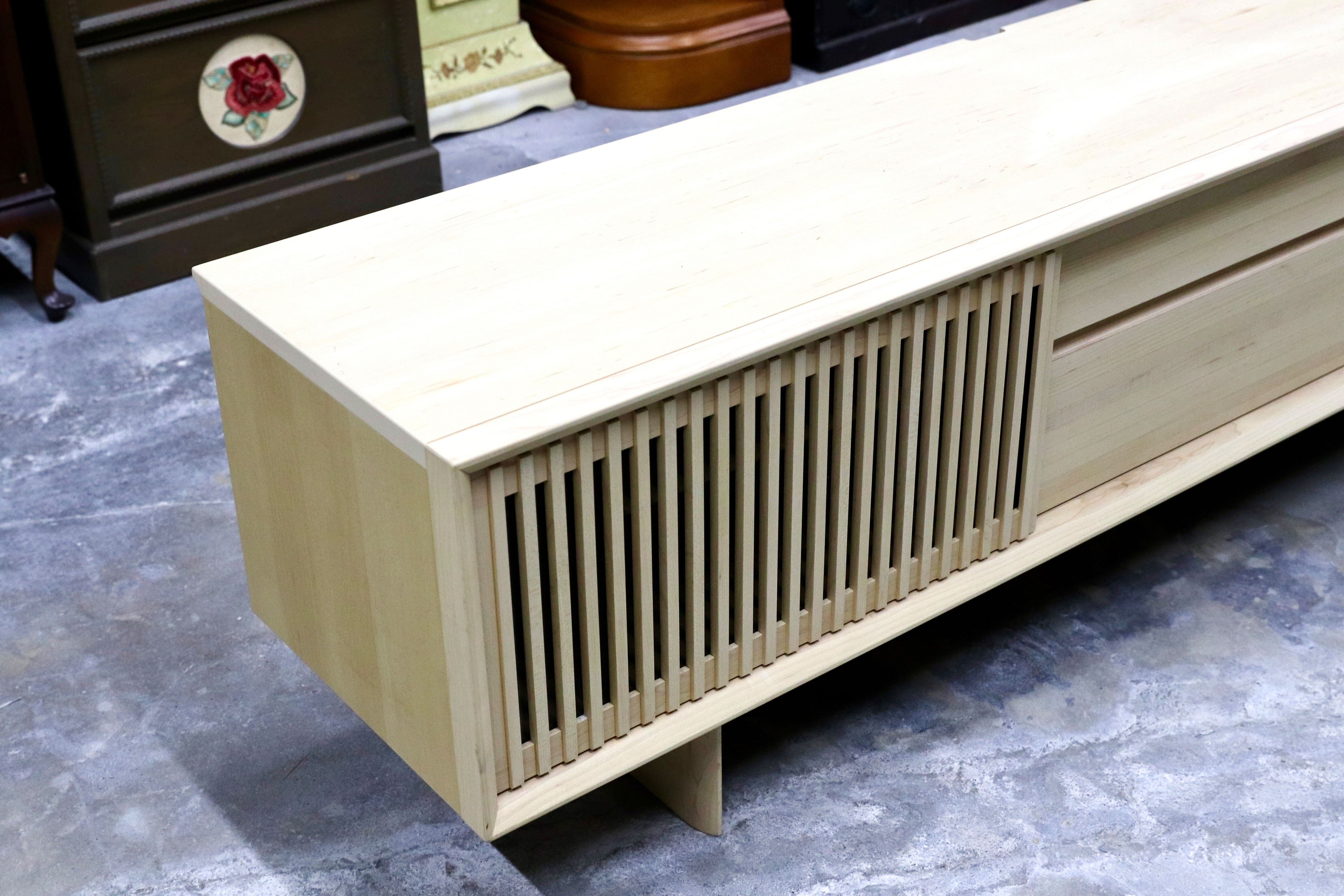 GMIK704○karimoku / カリモク QU7087 テレビボード TVボード AVボード ローボード リビング収納 国産家具 約29万 モデルルーム展示品