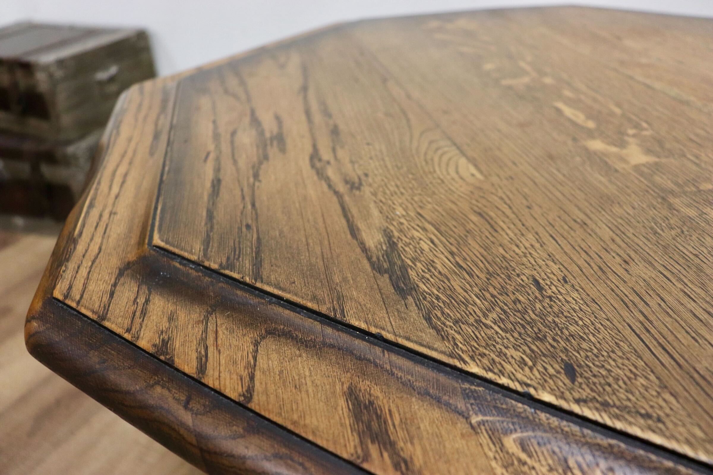 GMHK625○西洋 アンティーク センターテーブル リビングテーブル コーヒーテーブル 飾り台 花台 クラシック ヨーロピアン ヴィンテージ