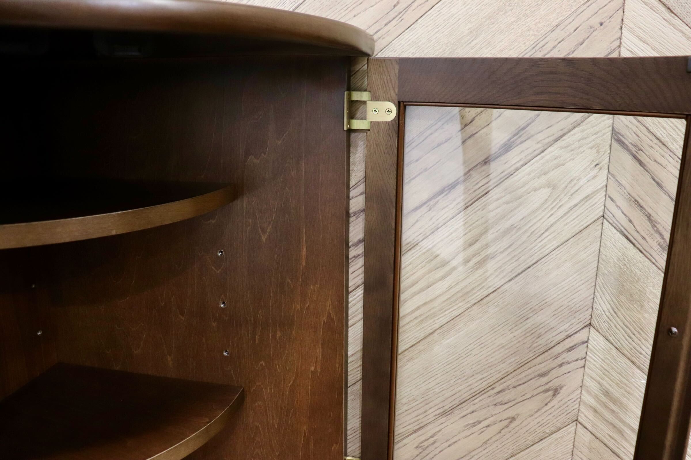 GMHS451B○karimoku / カリモク コーナーキャビネット 飾り棚