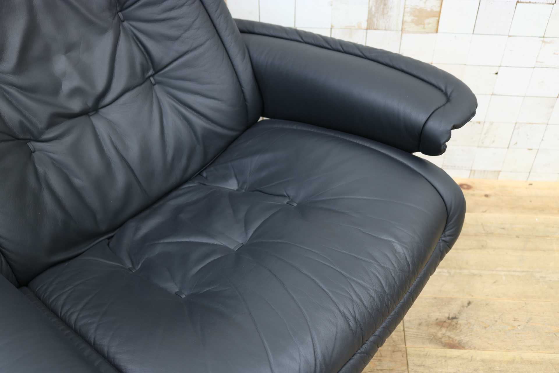 GMJK100◯EKORNES / エコーネス ロイヤル リクライニングチェア パーソナルチェア 椅子 ブラック 本革 北欧 ノルウェー 最高級