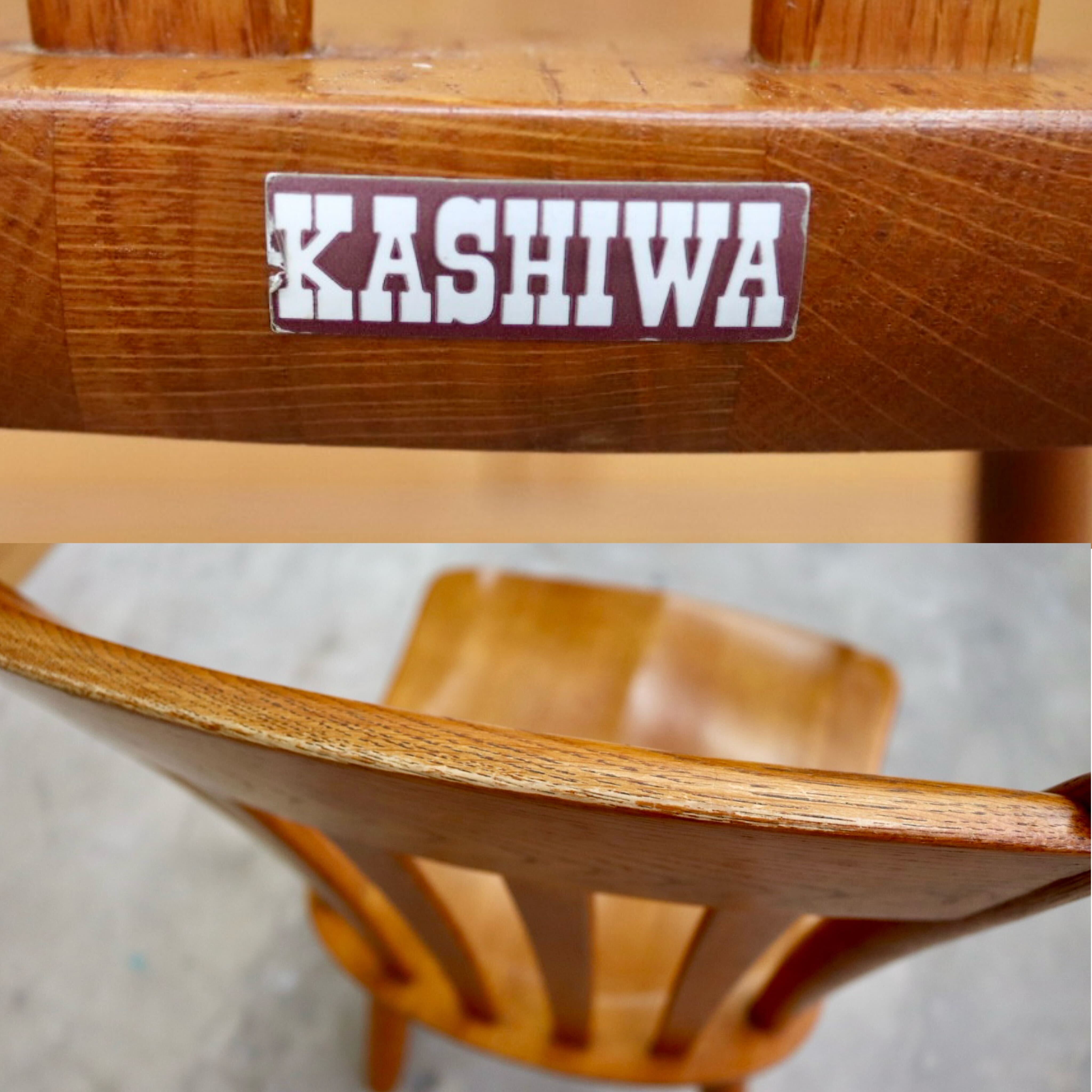 GMIH179D○柏木工 / KASHIWA ダイニングチェア アームレスチェア 椅子 無垢材 飛騨家具 レトロ アンティーク