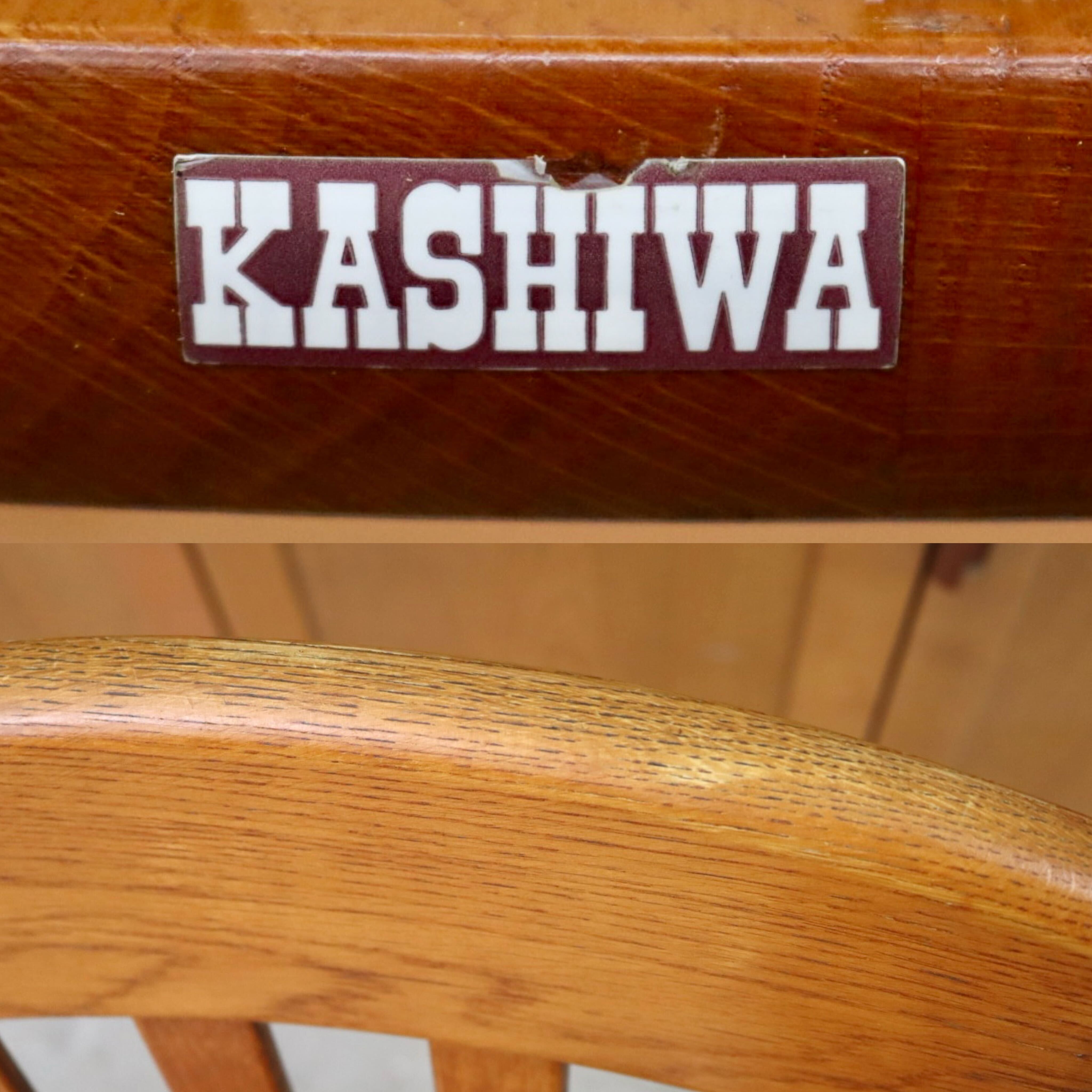 GMIH179E○柏木工 / KASHIWA ダイニングチェア アームレスチェア 椅子 無垢材 飛騨家具 レトロ アンティーク