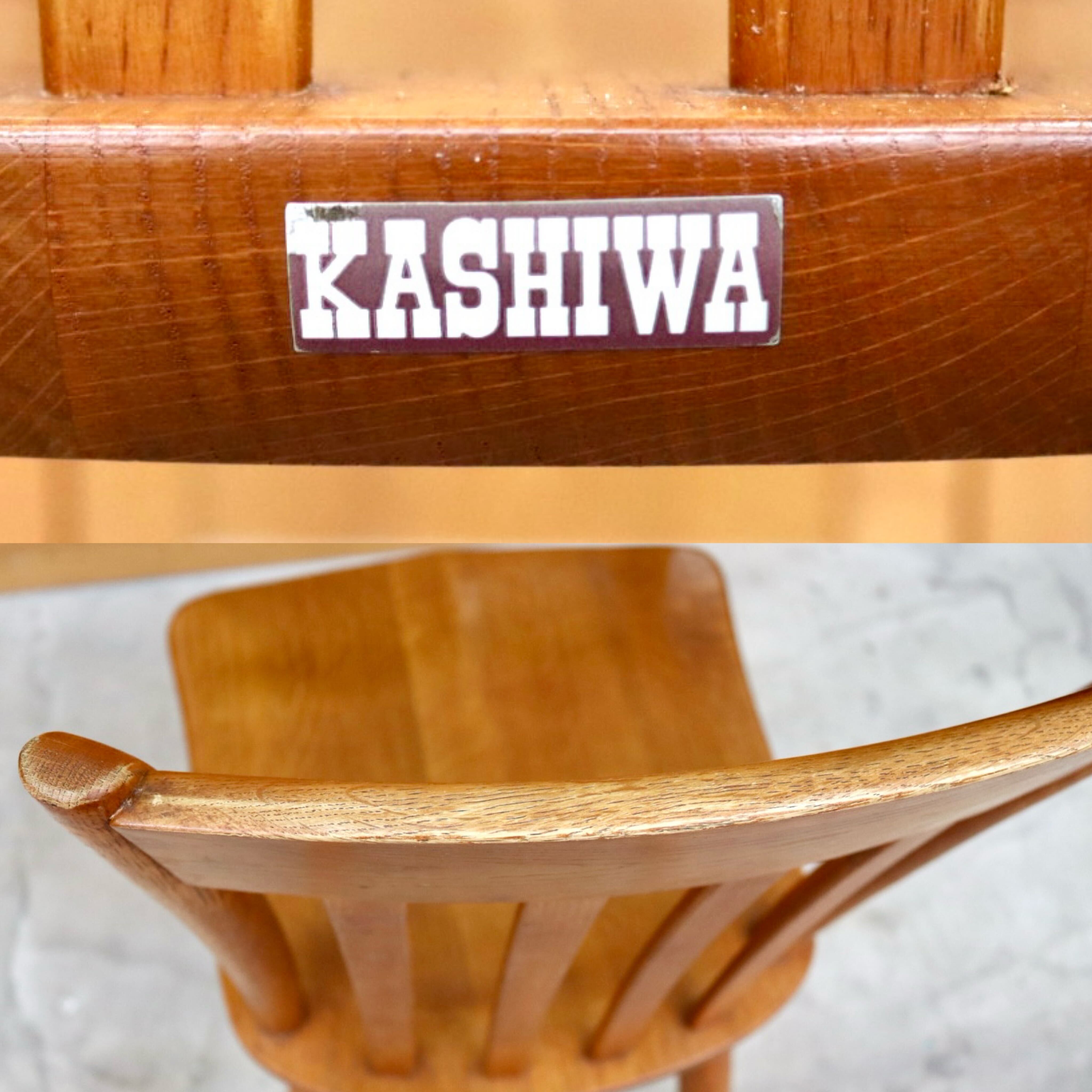 GMIH179F○柏木工 / KASHIWA ダイニングチェア アームレスチェア 椅子 無垢材 飛騨家具 レトロ アンティーク