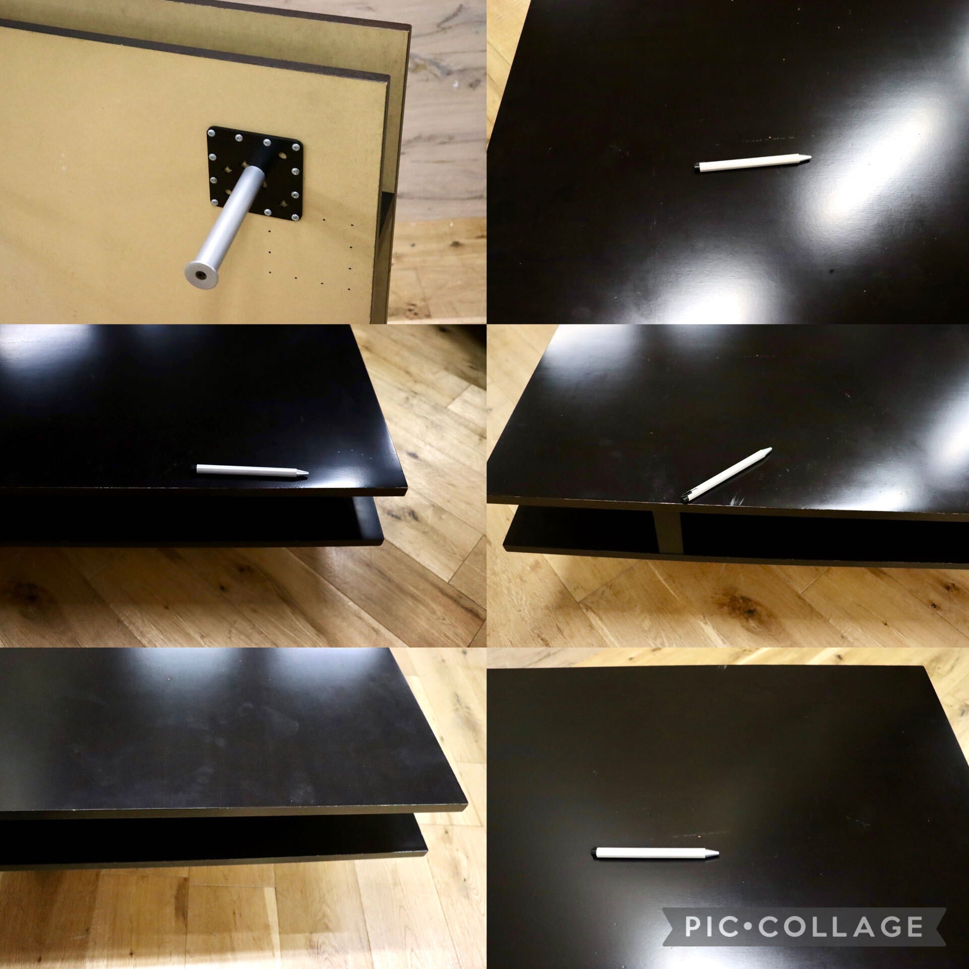 GMJS125○BoConcept / ボーコンセプト サンドイッチ コーヒーテーブル リビングテーブル センターテーブル 北欧 デンマーク ダークブラウン