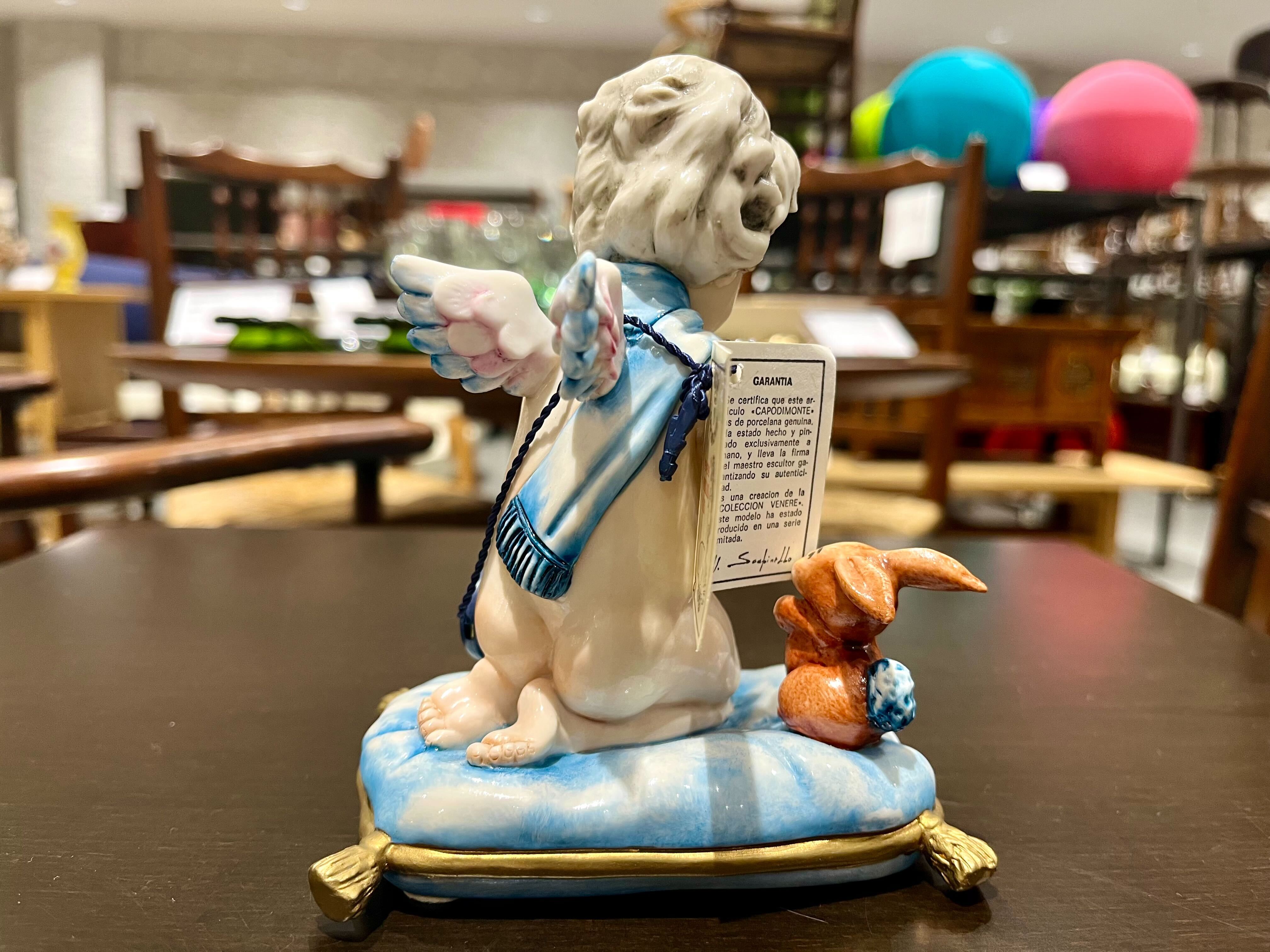GMIO22D○Capodimonte / カポディモンテ 陶芸品 幻の陶器 イタリア製 非売品 フィギュア 西洋アンティーク