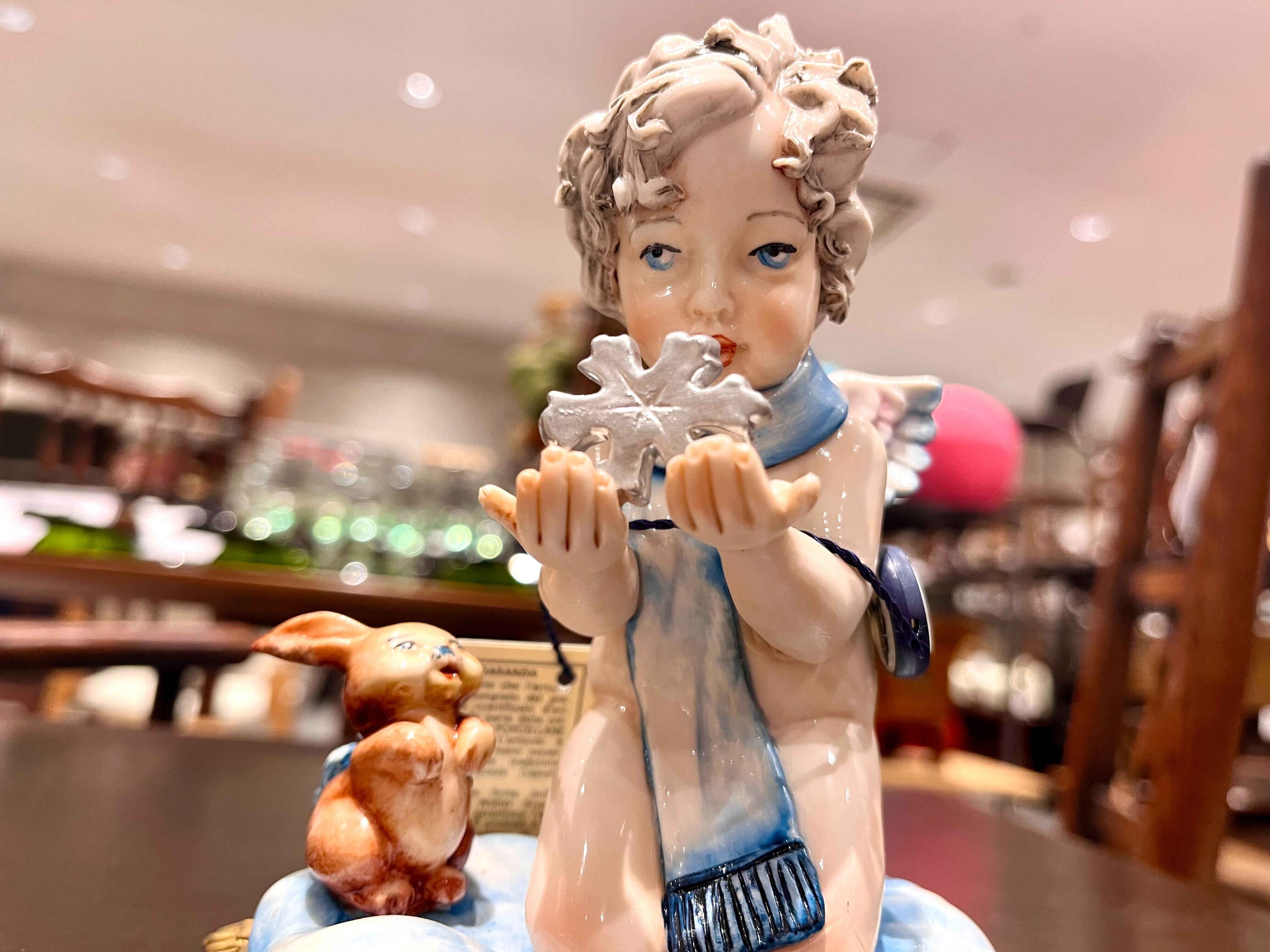 GMIO22D○Capodimonte / カポディモンテ 陶芸品 幻の陶器 イタリア製 非売品 フィギュア 西洋アンティーク
