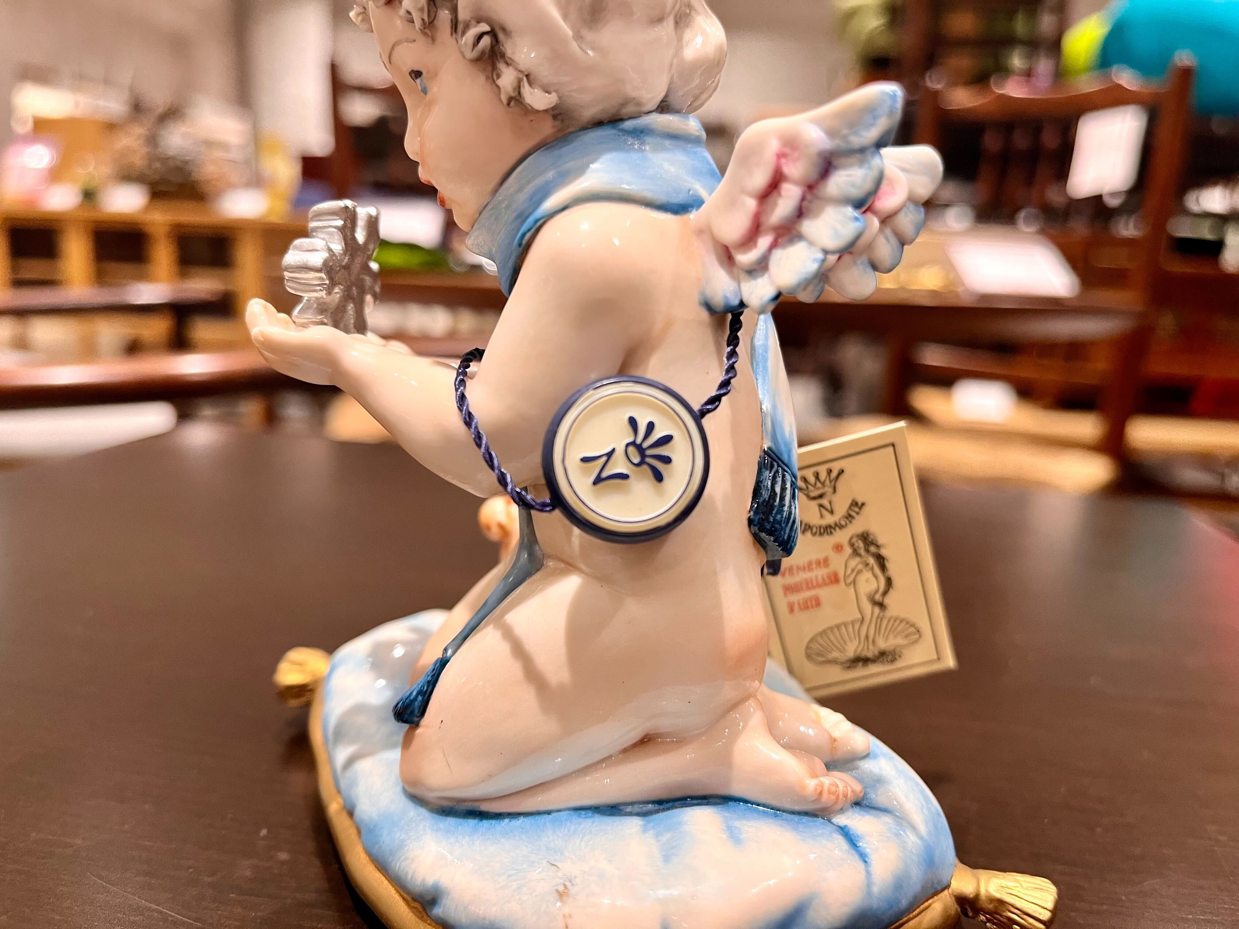 GMIO22D○Capodimonte / カポディモンテ 陶芸品 幻の陶器 イタリア製 非売品 フィギュア 西洋アンティーク