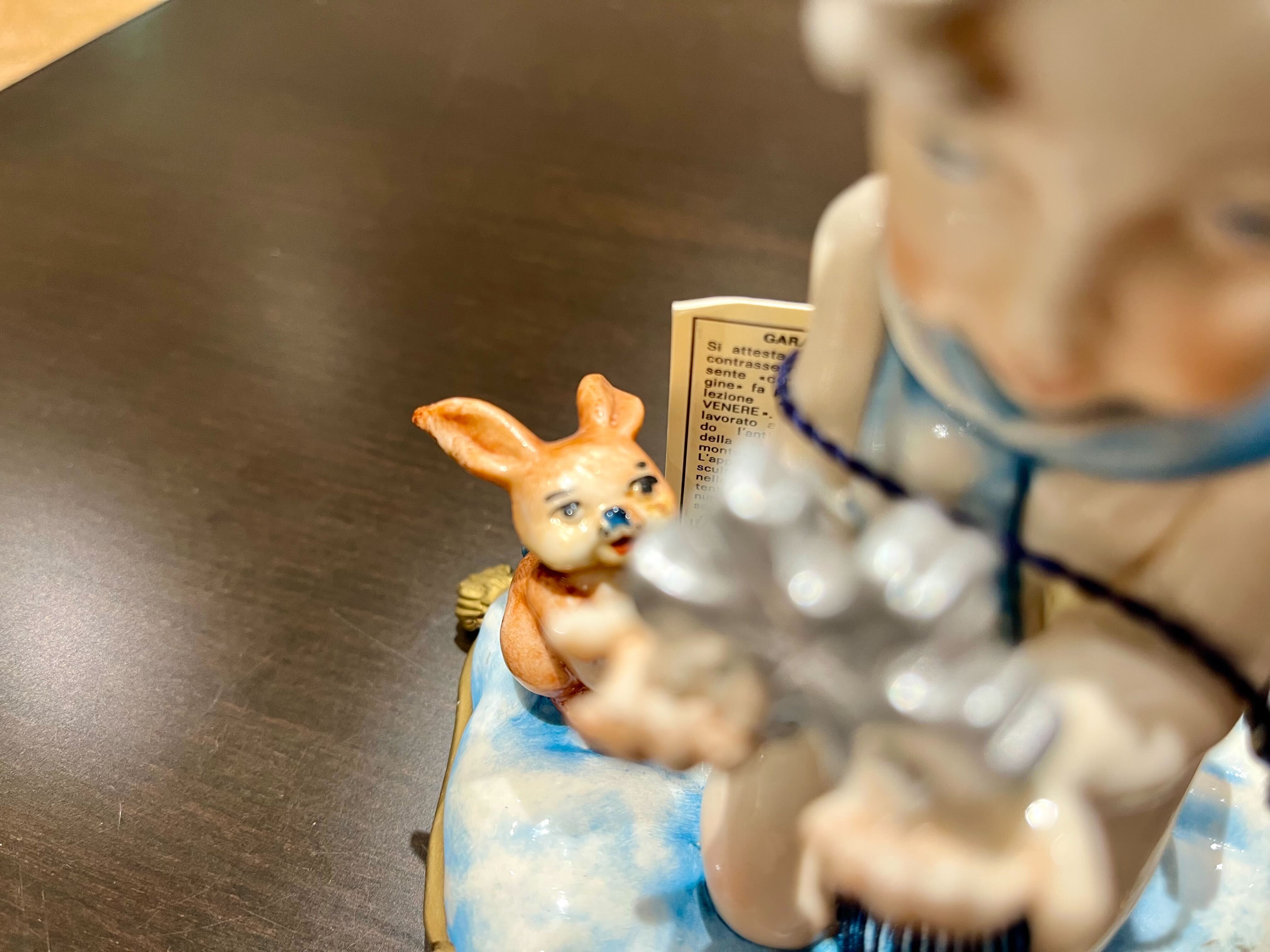 GMIO22D○Capodimonte / カポディモンテ 陶芸品 幻の陶器 イタリア製 非売品 フィギュア 西洋アンティーク