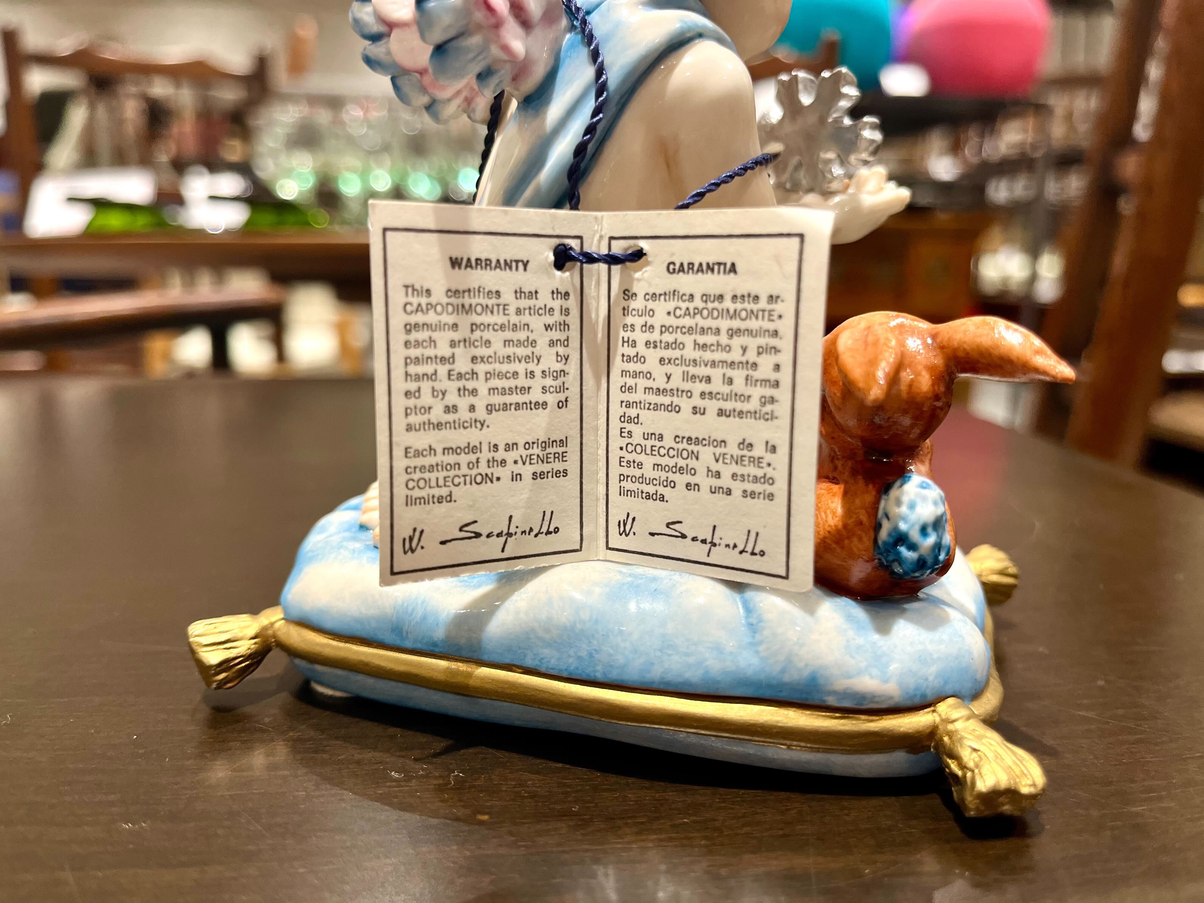 GMIO22D○Capodimonte / カポディモンテ 陶芸品 幻の陶器 イタリア製 非売品 フィギュア 西洋アンティーク