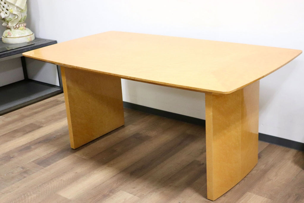 GMHF15○IDC大塚家具 バーズアイメープル ダイニングテーブル 食卓 