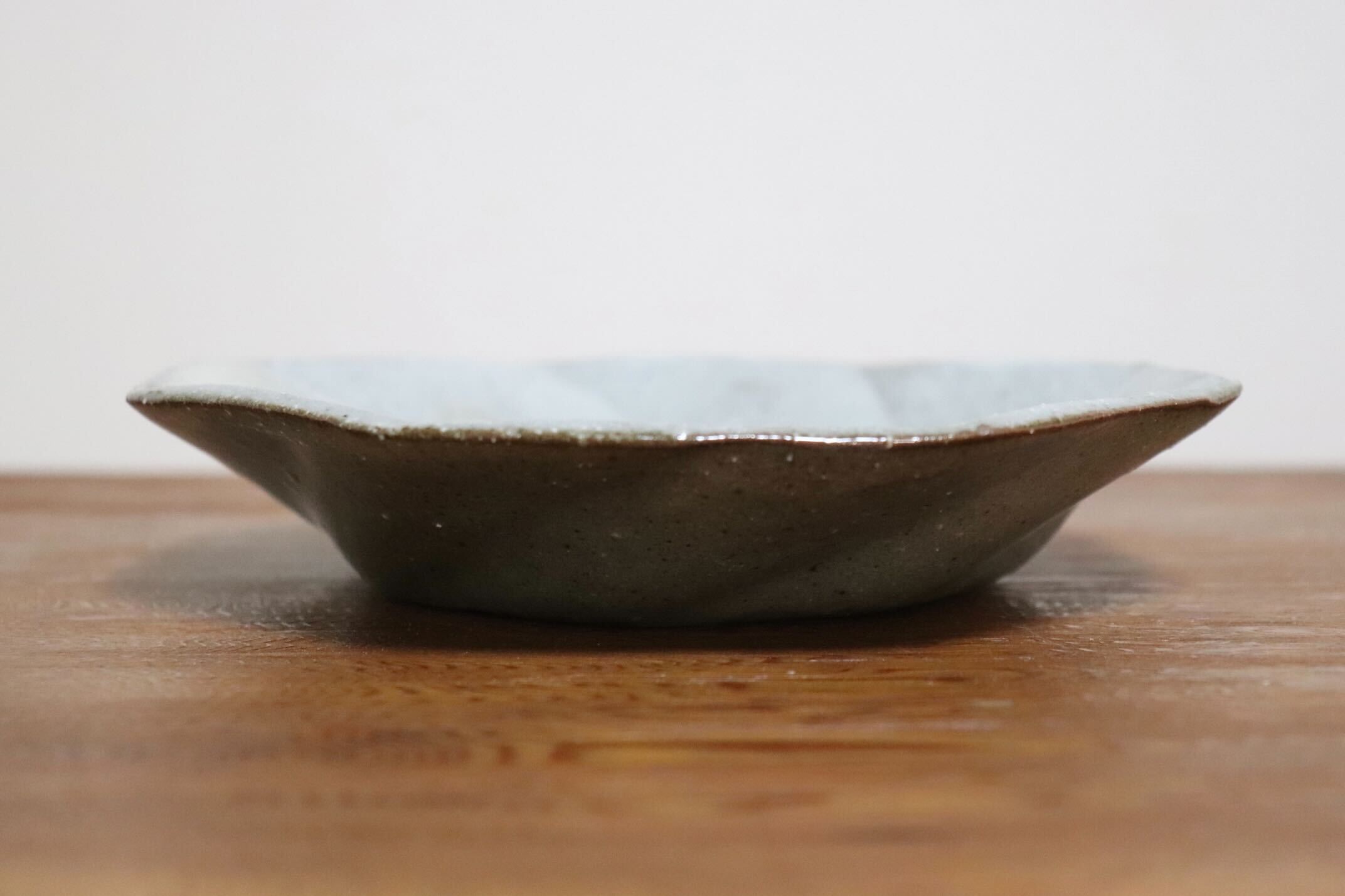 GMIO494D◯丹山窯 丹波焼 八角皿 陶器 丹波篠山 伝統工芸 未使用