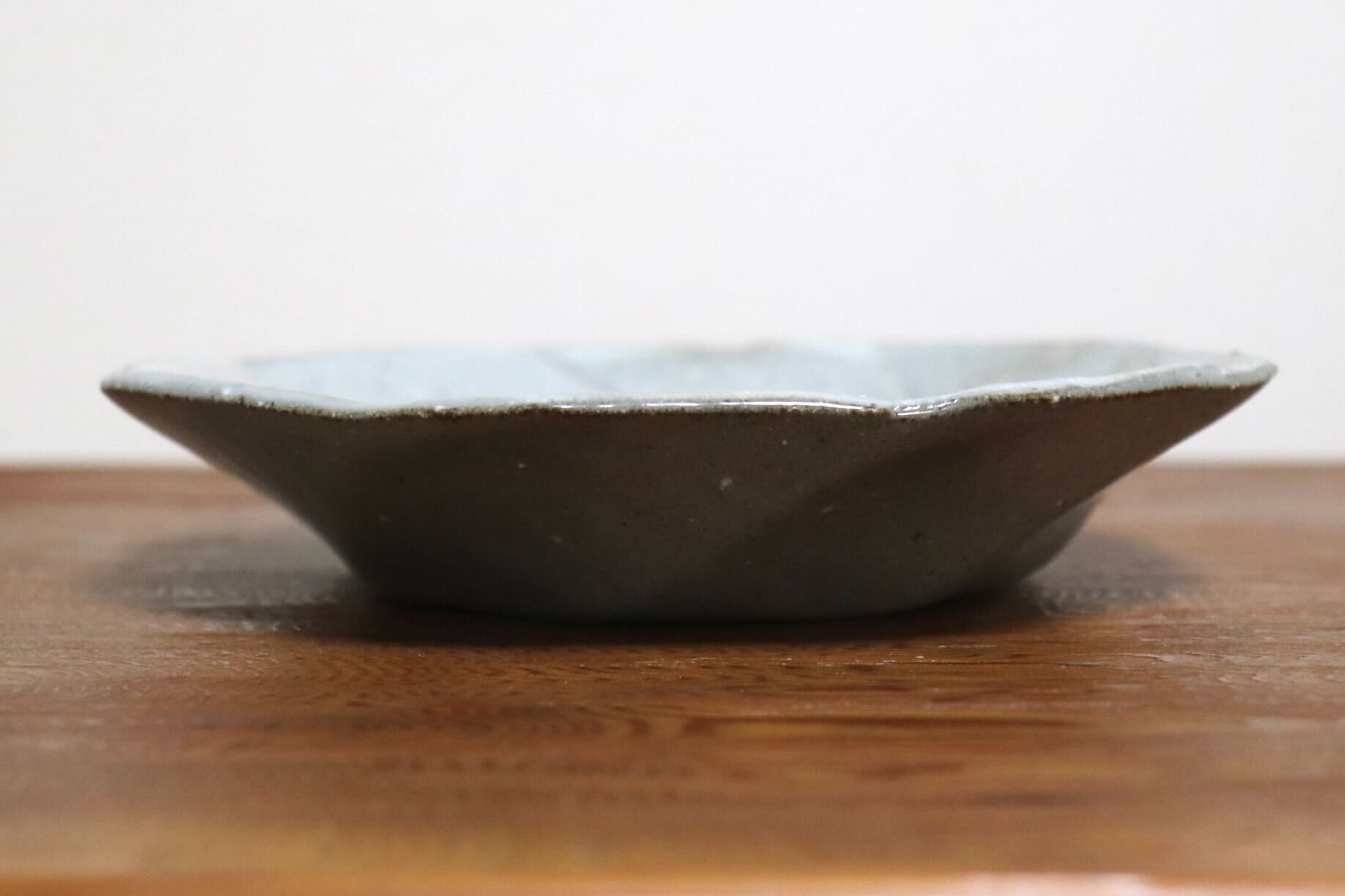 GMIO494E◯丹山窯 丹波焼 八角皿 陶器 丹波篠山 伝統工芸 未使用