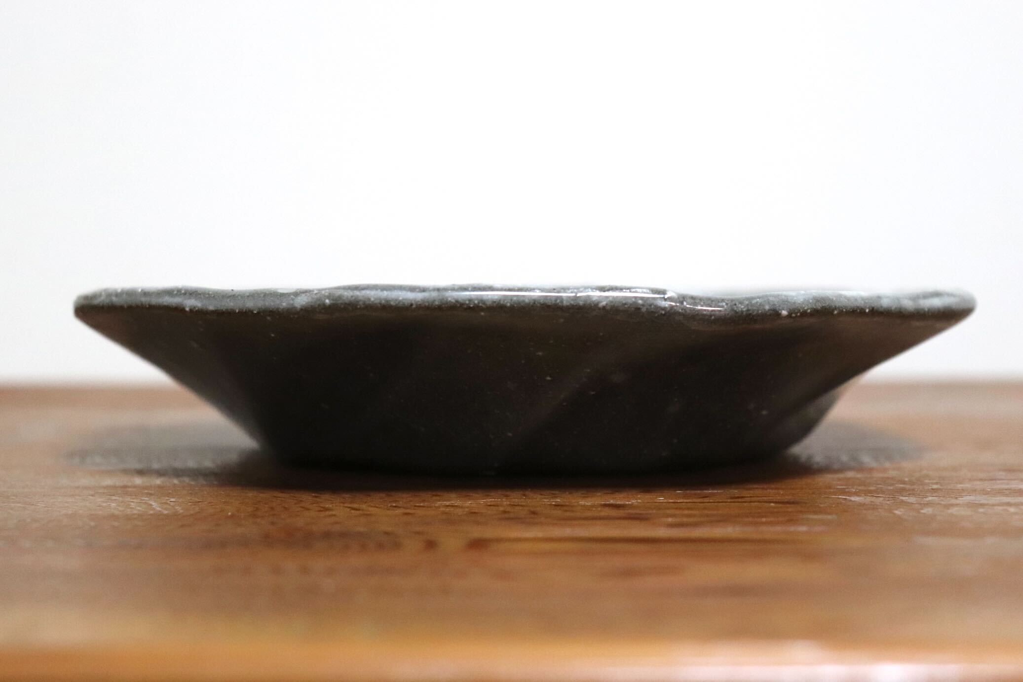 GMIO494F◯丹山窯 丹波焼 八角皿 陶器 丹波篠山 伝統工芸 未使用