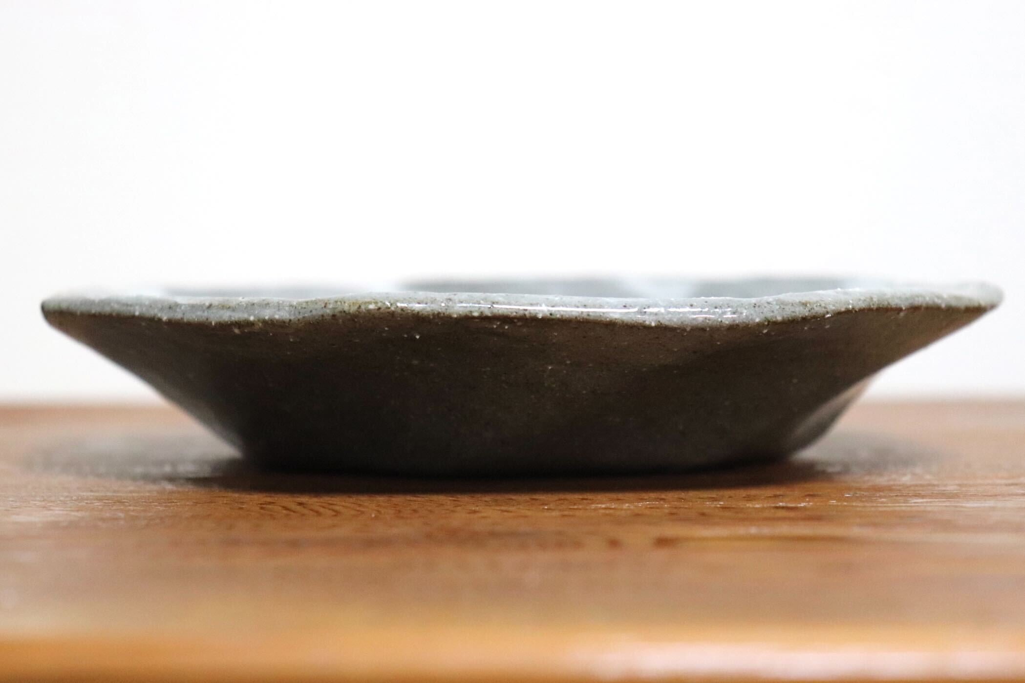 GMIO494F◯丹山窯 丹波焼 八角皿 陶器 丹波篠山 伝統工芸 未使用