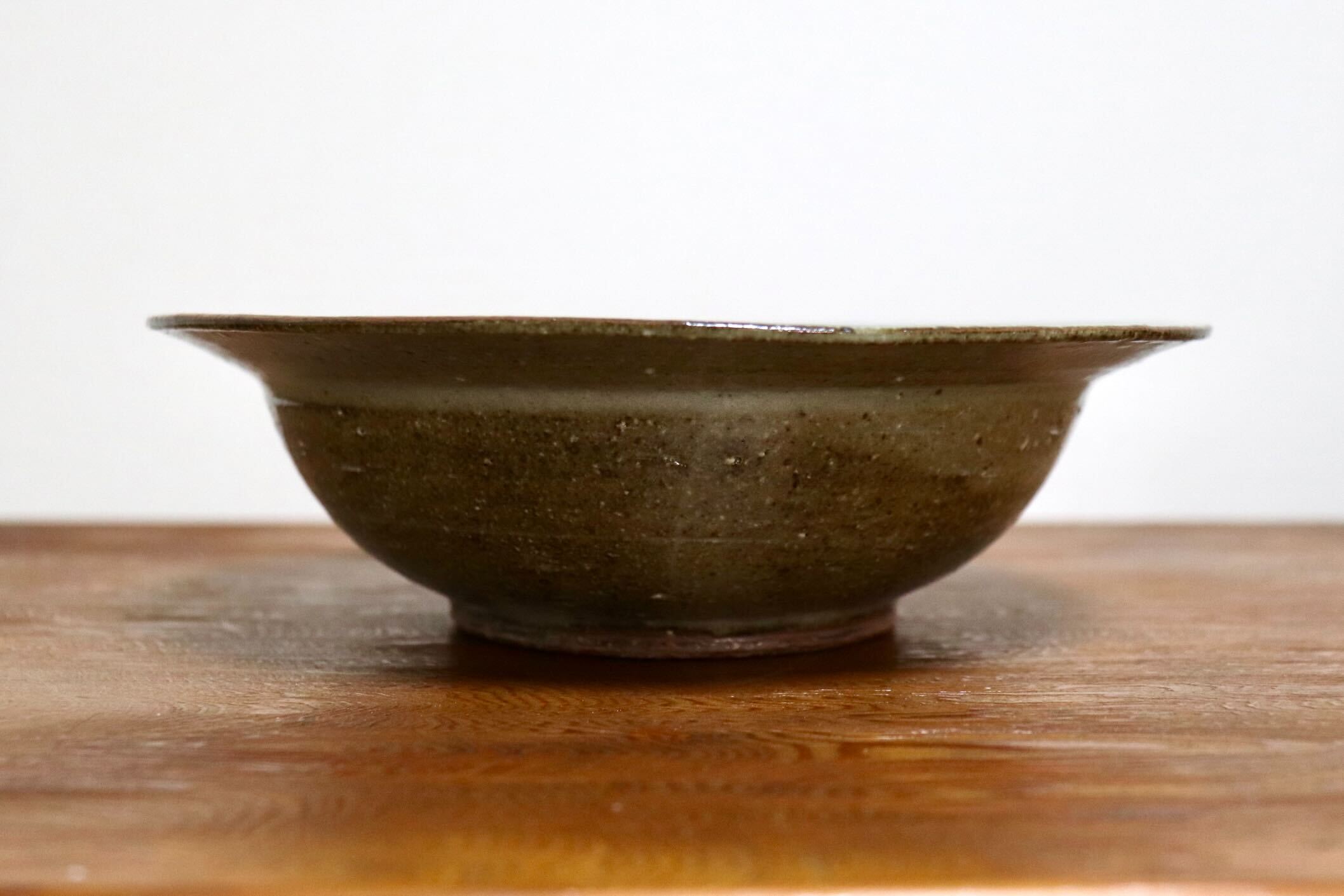 GMIO498A◯丹山窯 丹波焼 リム鉢 陶器 丹波篠山 伝統工芸 未使用
