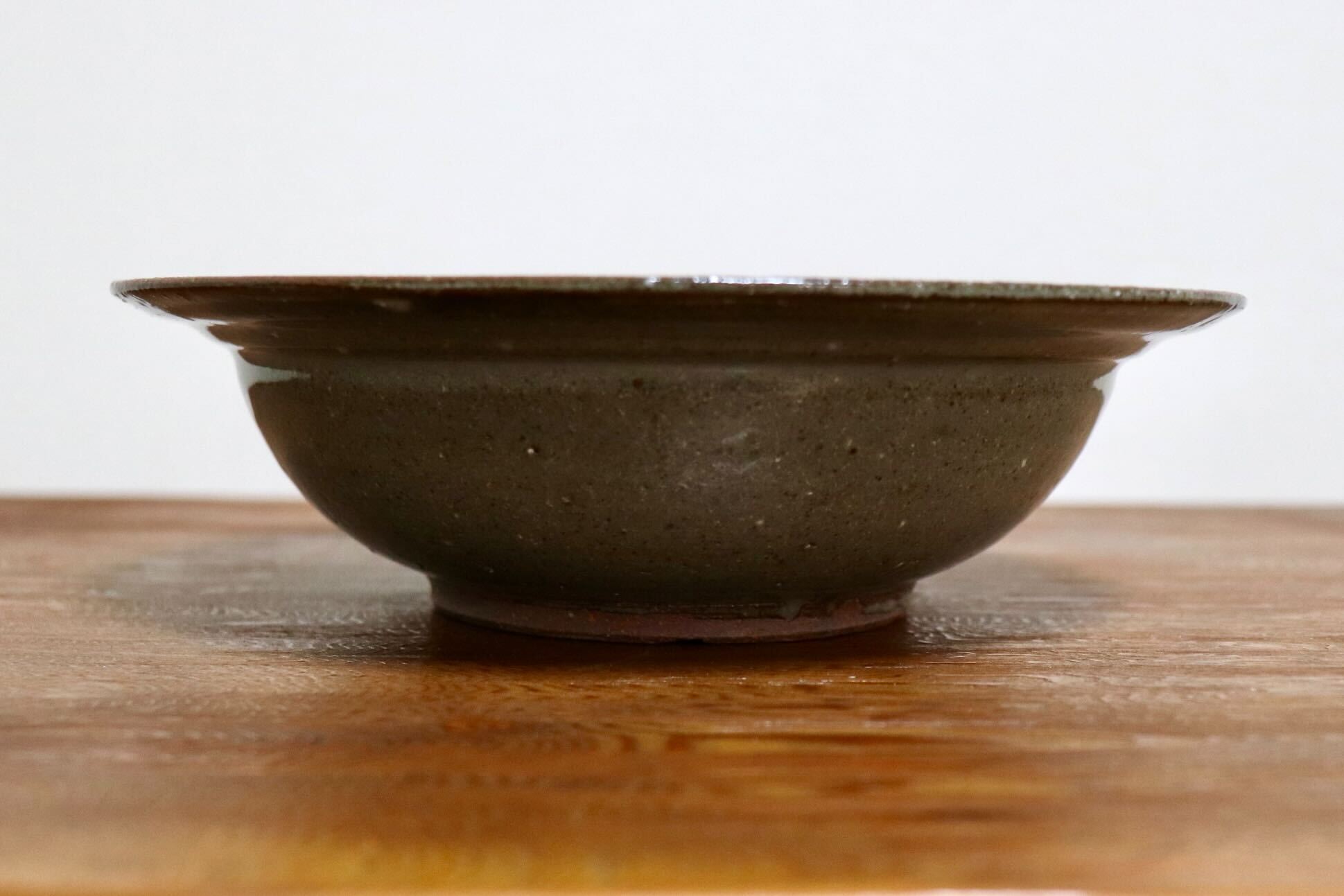 GMIO498B◯丹山窯 丹波焼 リム鉢 陶器 丹波篠山 伝統工芸 未使用