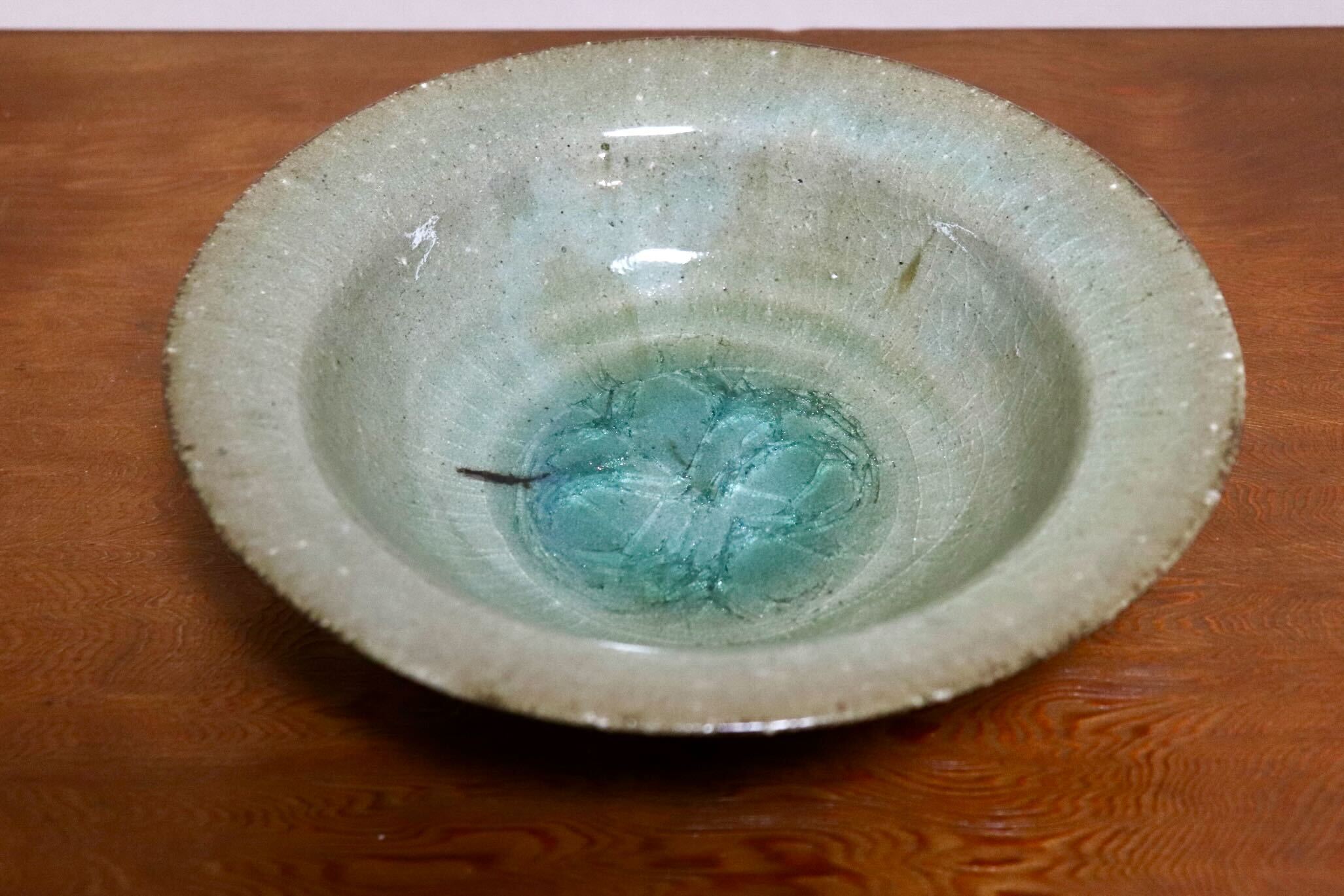 GMIO498C◯丹山窯 丹波焼 リム鉢 陶器 丹波篠山 伝統工芸 未使用
