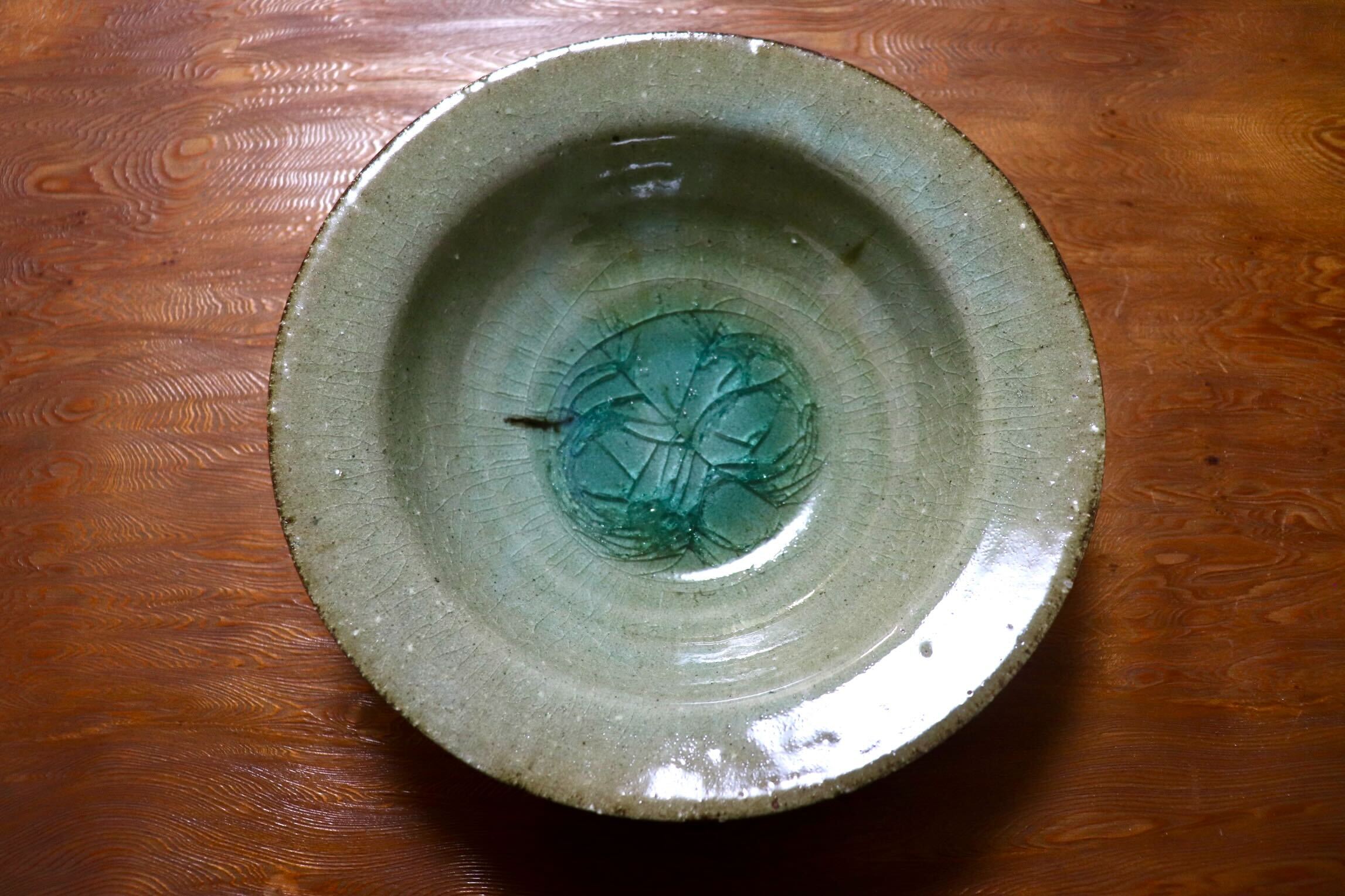 GMIO498C◯丹山窯 丹波焼 リム鉢 陶器 丹波篠山 伝統工芸 未使用