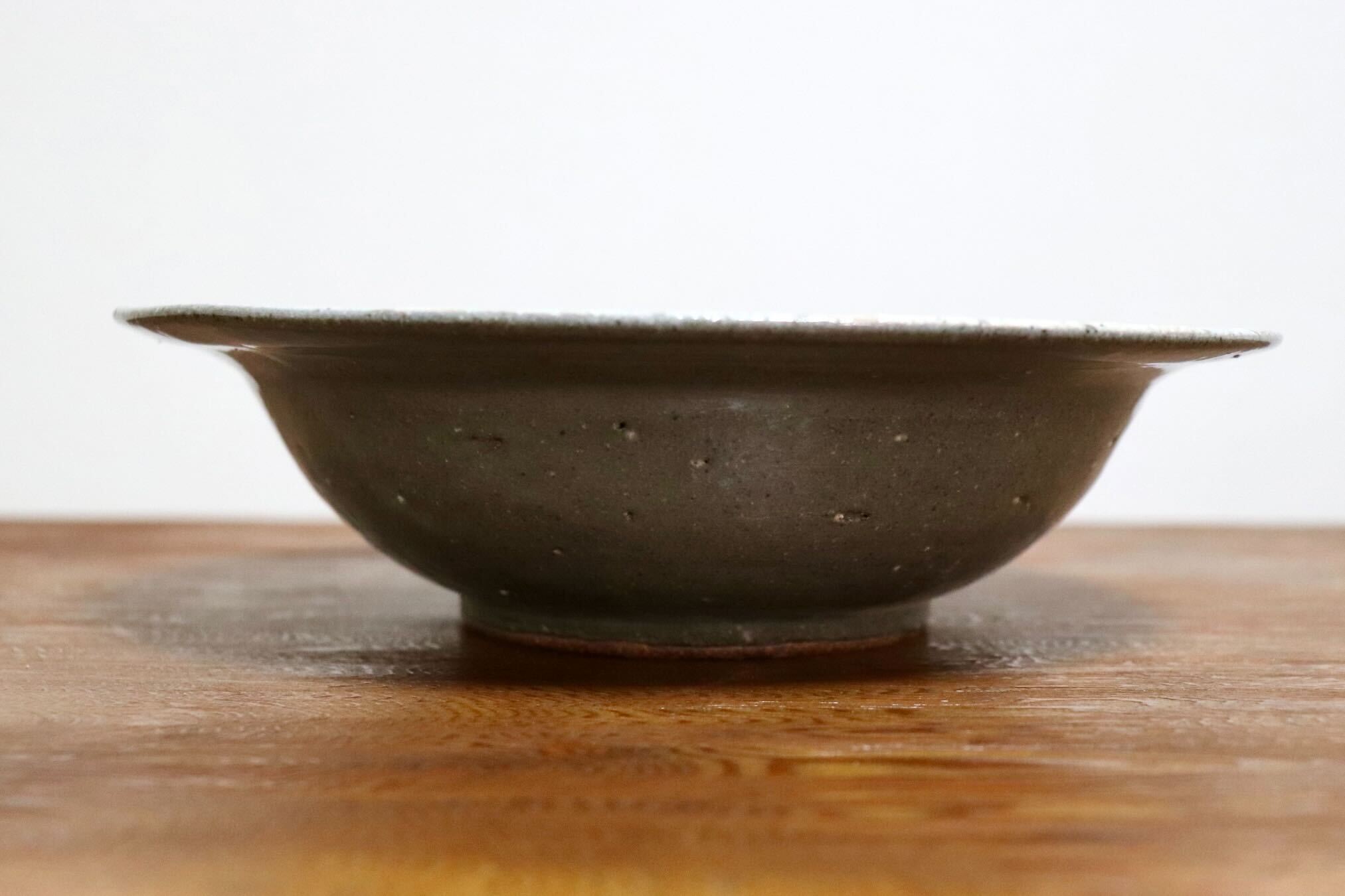 GMIO498D◯丹山窯 丹波焼 リム鉢 陶器 丹波篠山 伝統工芸 未使用