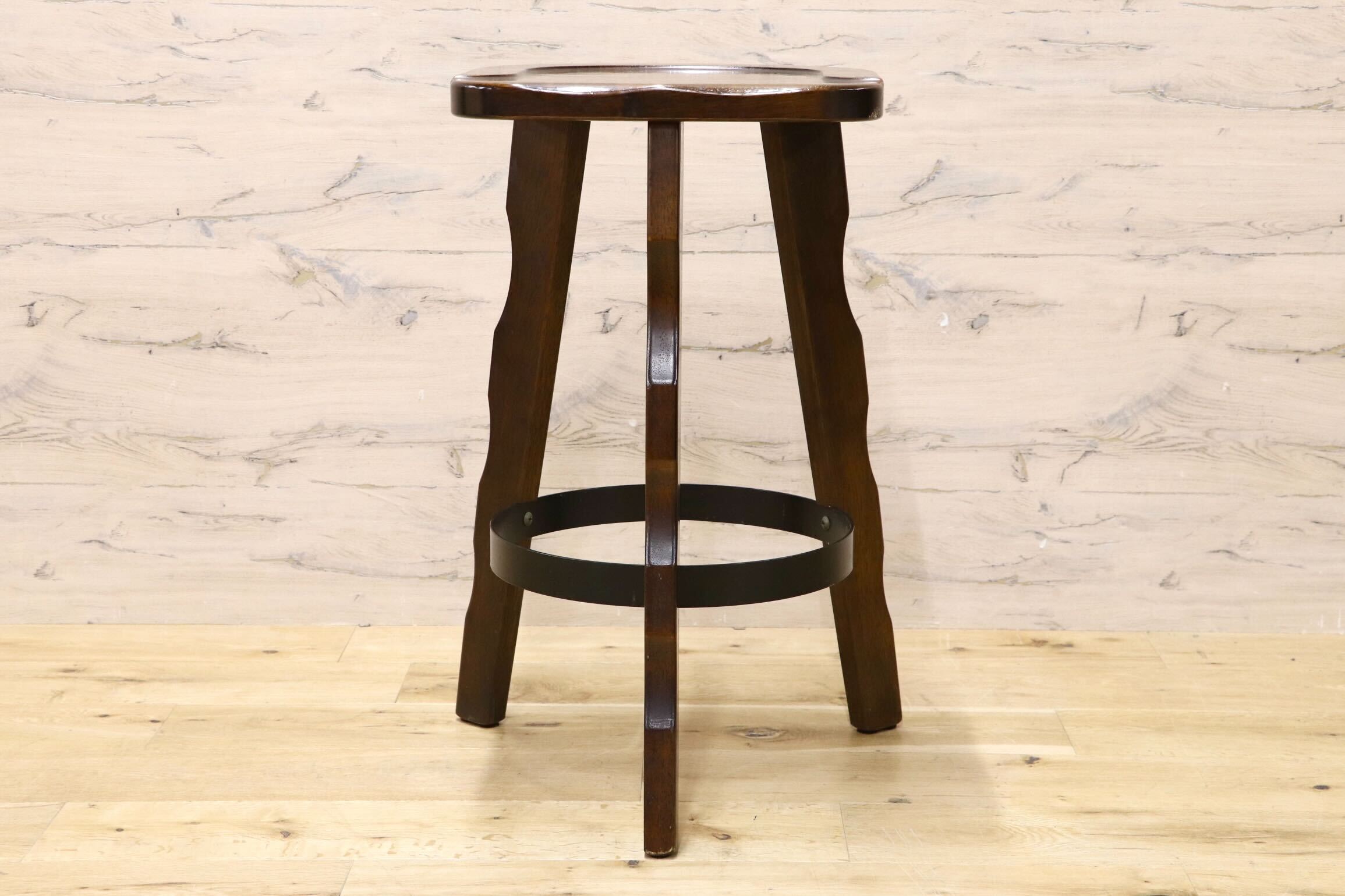 GMIK952B○karimoku / カリモク RUSTIC ルスティック ハイスツール カウンターチェア バースツール 椅子 ヴィンテージ 国産家具