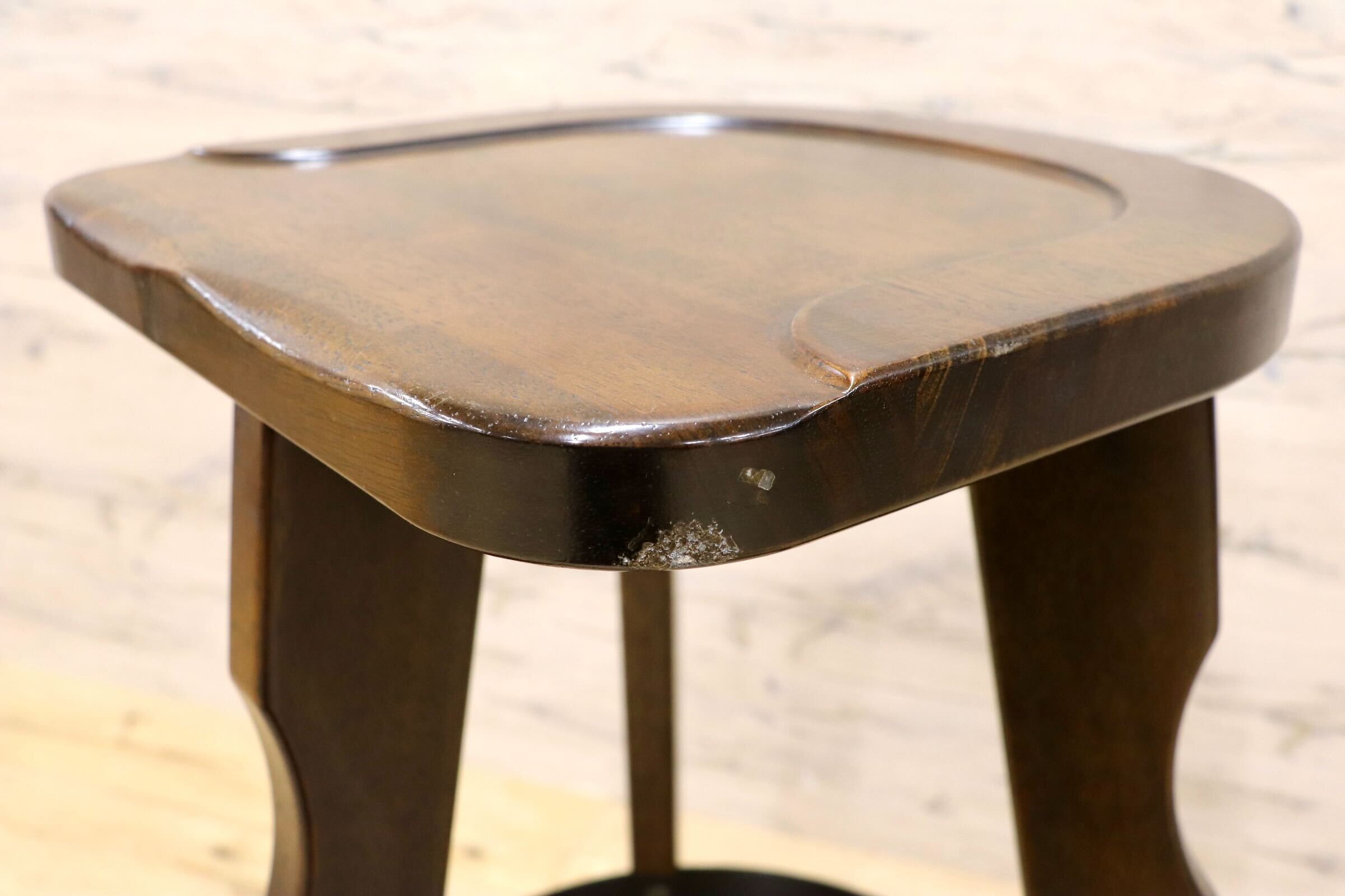 GMIK952B○karimoku / カリモク RUSTIC ルスティック ハイスツール カウンターチェア バースツール 椅子 ヴィンテージ 国産家具