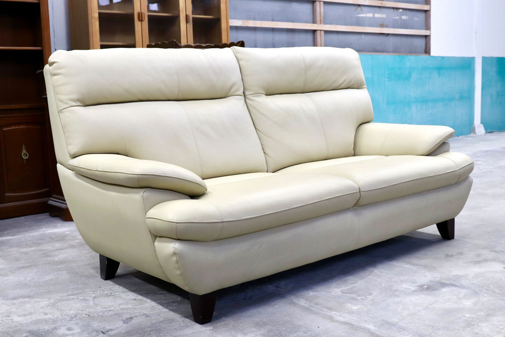 GMHS369○IDC大塚家具 ルーニー 2.5人掛けソファ ラブソファ 長椅子 本 