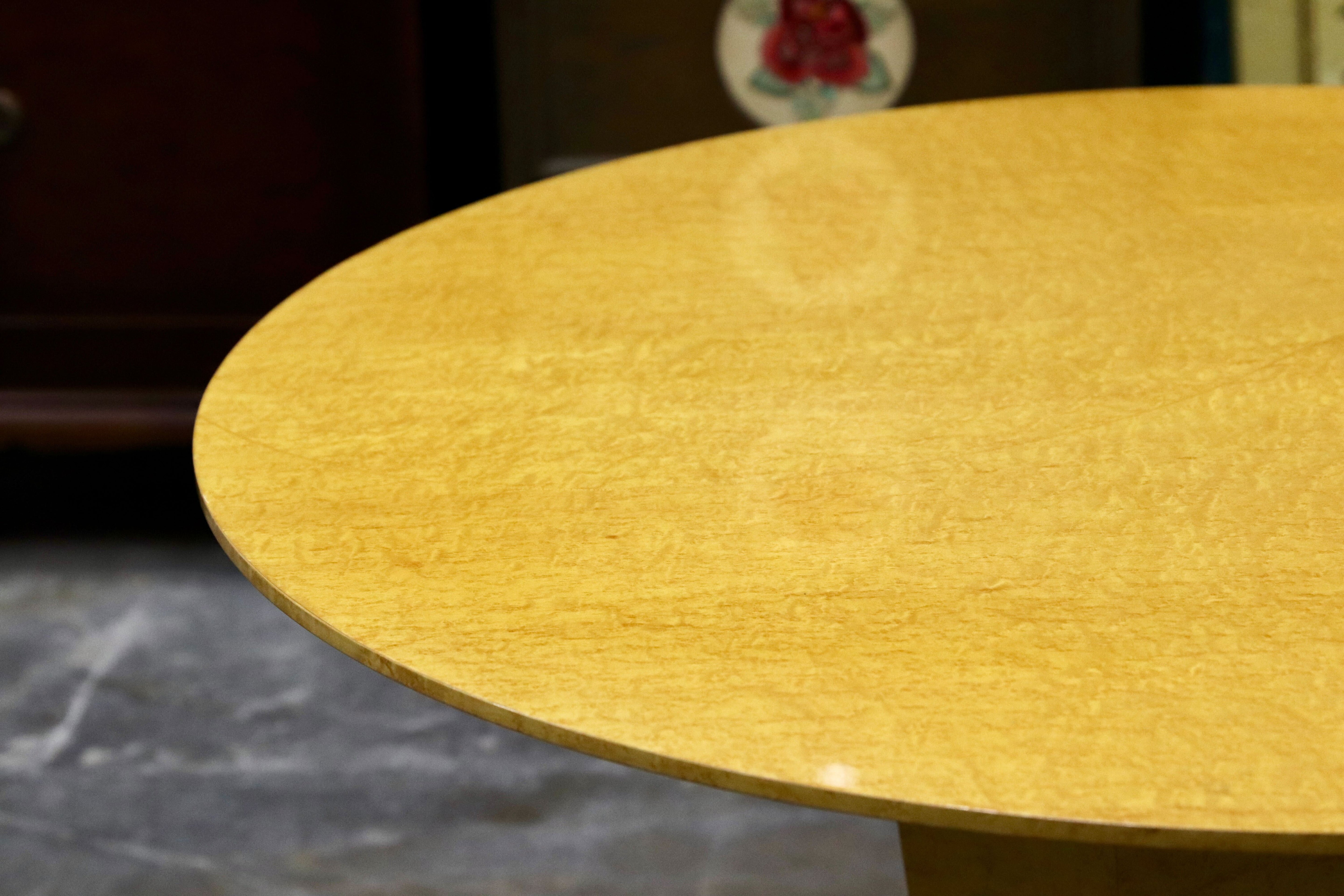 GMIS371Z○松創 / MATSUSOU バーズアイメープル ダイニングテーブル 食卓テーブル IDC大塚家具 クラシック エレガント 約55万 アンティーク