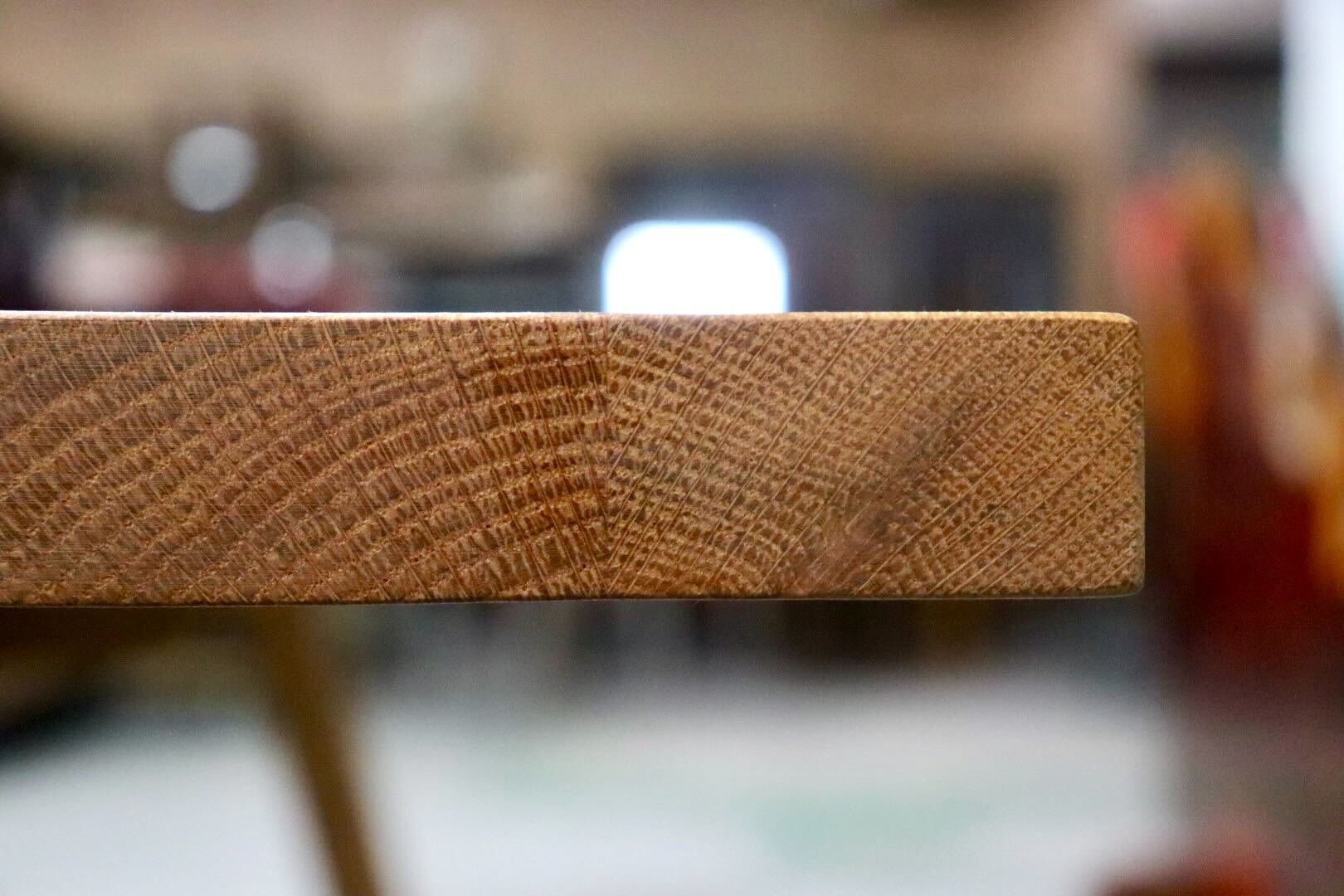 GMIS347○unico / ウニコ ELEMT エレムト ダイニングテーブル 食卓テーブル 作業台 オーク材 北欧スタイル モダン 定価約7.1万 展示品