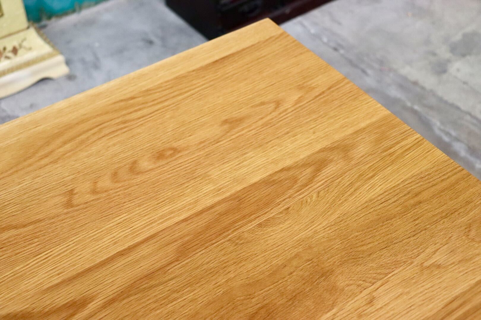 GMIS347○unico / ウニコ ELEMT エレムト ダイニングテーブル 食卓テーブル 作業台 オーク材 北欧スタイル モダン 定価約7.1万 展示品