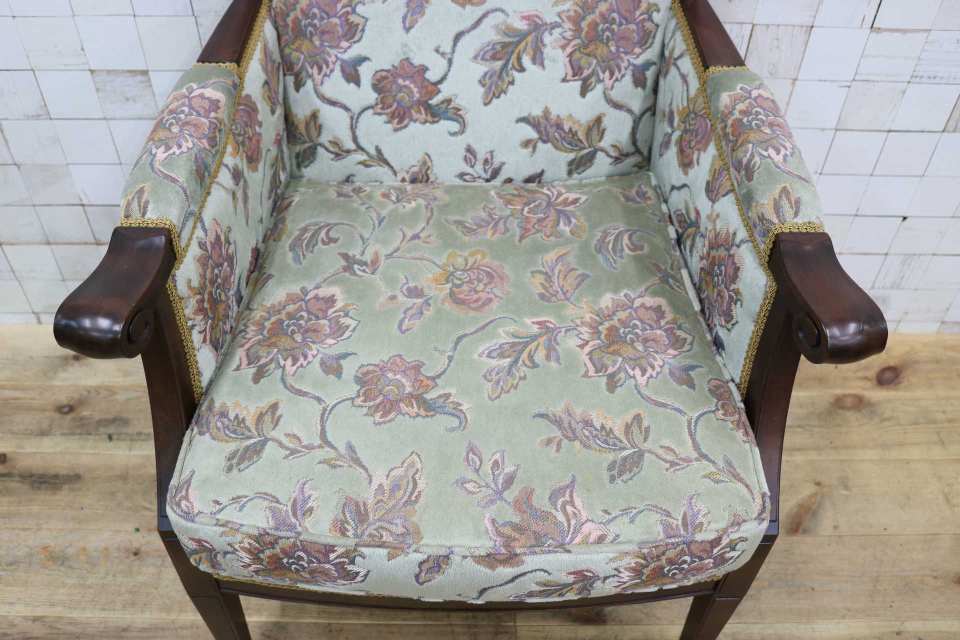GMJK156B◯メープル不二家 神戸洋家具 ラウンジチェア シングルソファ