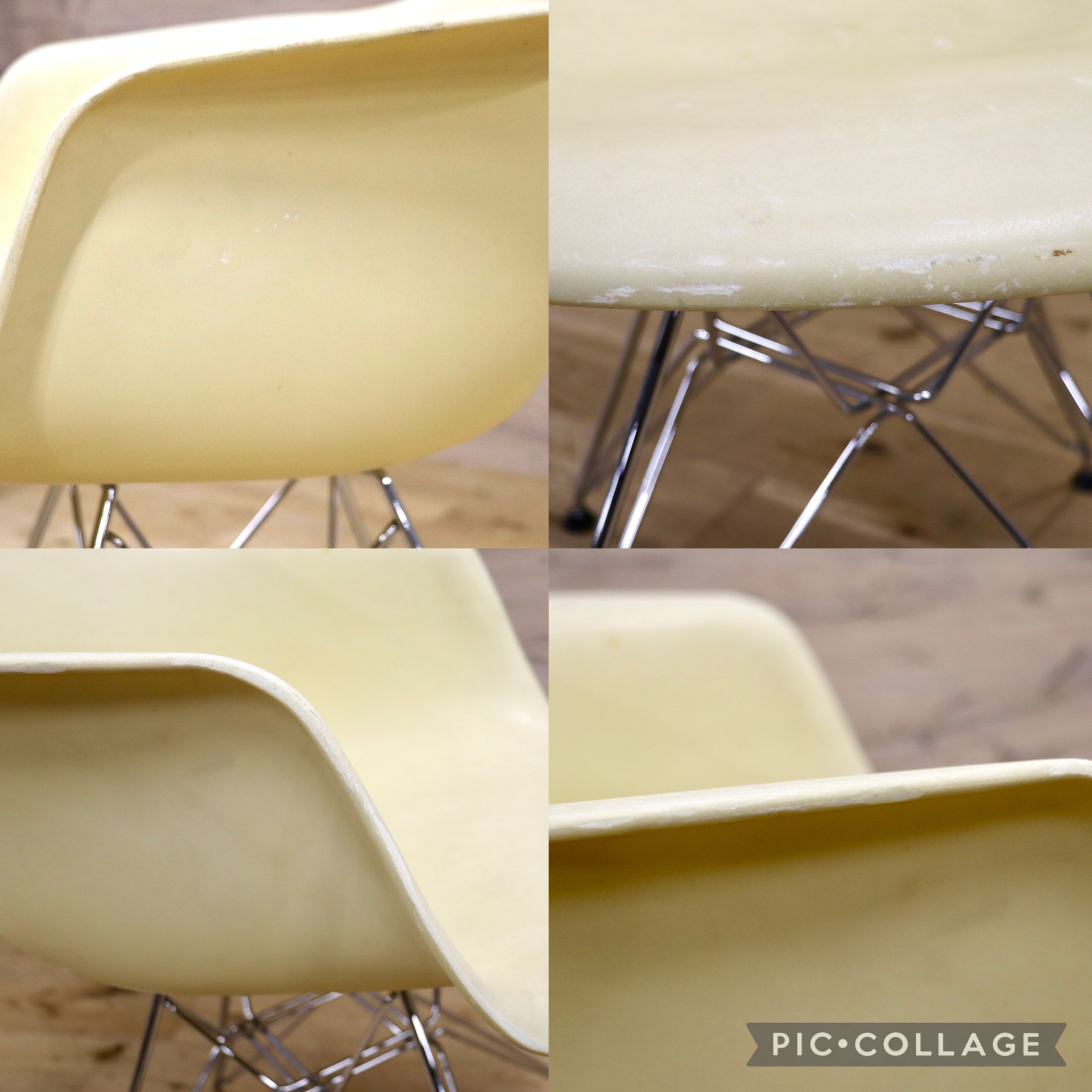 GMJH225○Herman Miller / ハーマン ミラー イームズ アームシェルチェア エッフェルベース ダイニングチェア ミッドセンチュリー