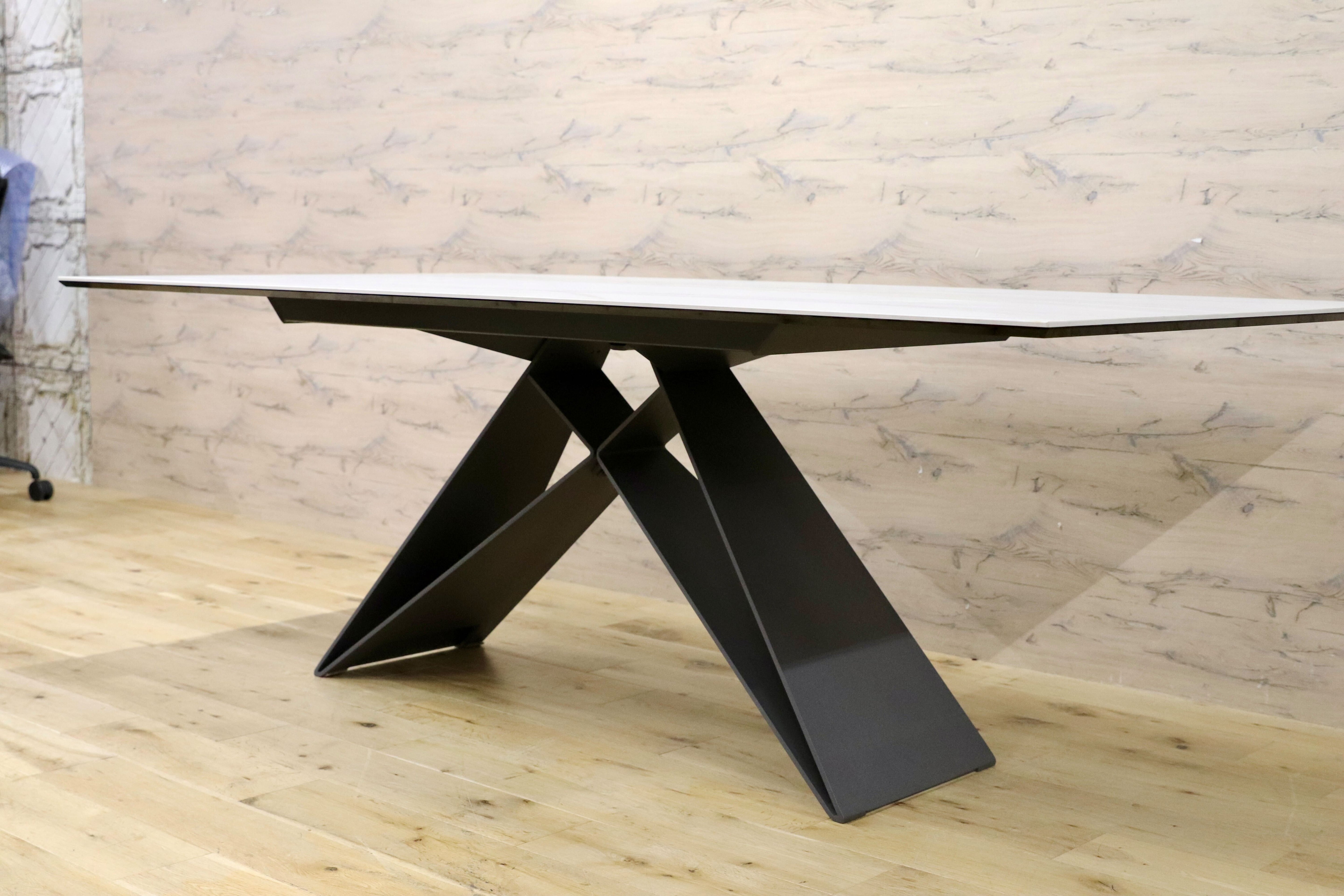 GMJS42○Cattelan Italia / カッテランイタリア Premier Keramik プレミア ケラミック ダイニングテーブル イタリア製 定価約150万 展示品
