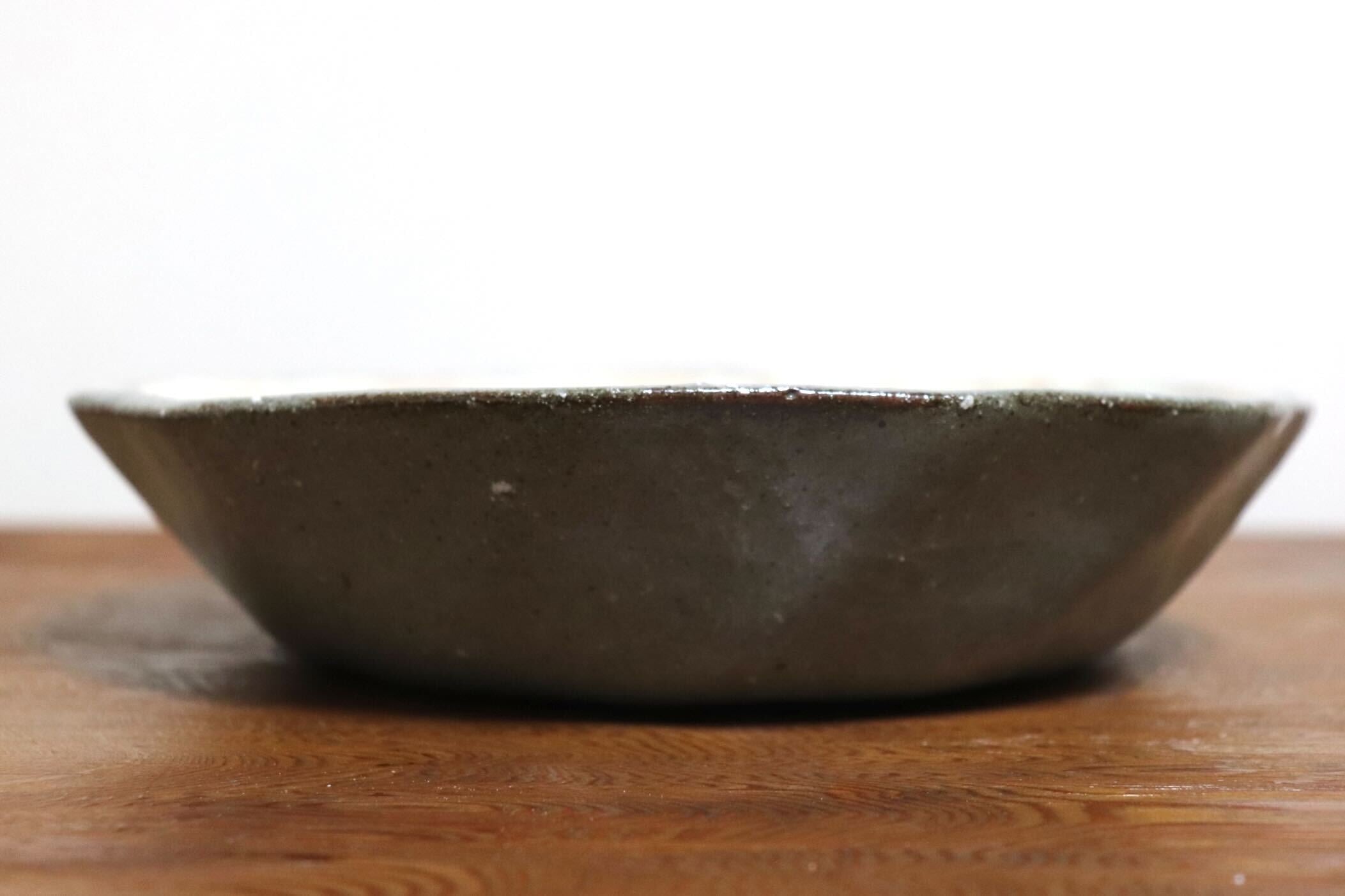 GMIO490E◯丹山窯 丹波焼 粉引鉢 白 陶器 丹波篠山 伝統工芸 未使用
