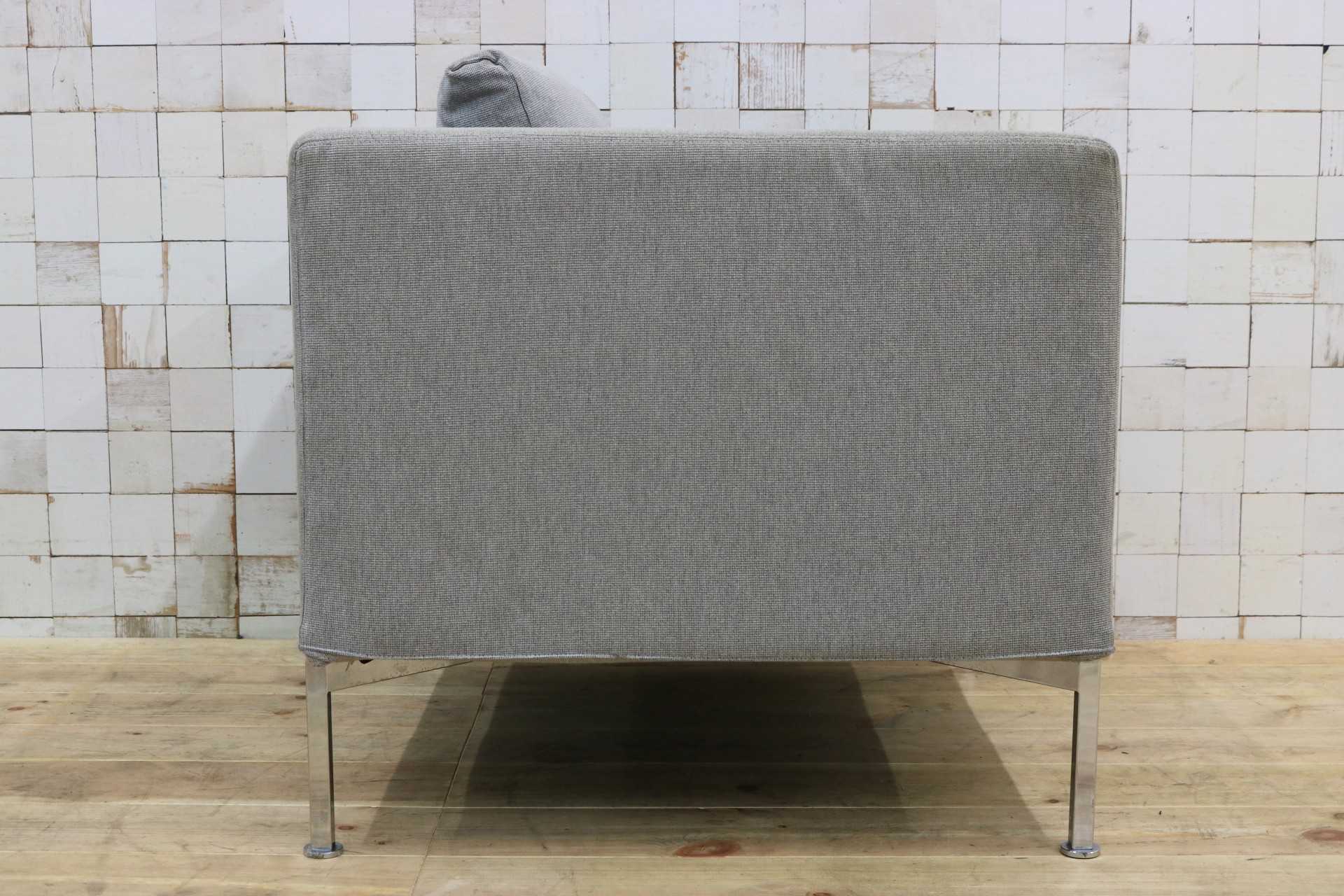 GMHK779B○cassina ixc / カッシーナイクスシー ピエロ・リッソーニ ボックスソファ 1P 1人掛けソファ シングルソファ ファブリック 約23万