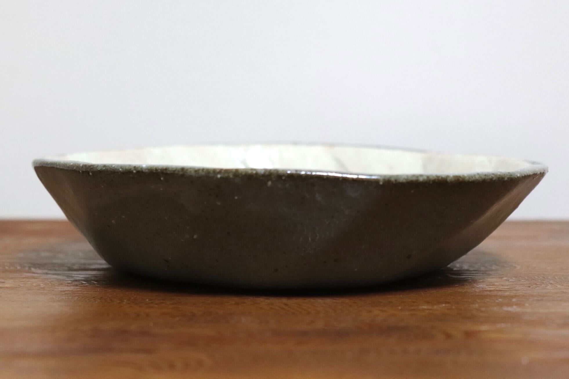 GMIO490E◯丹山窯 丹波焼 粉引鉢 白 陶器 丹波篠山 伝統工芸 未使用