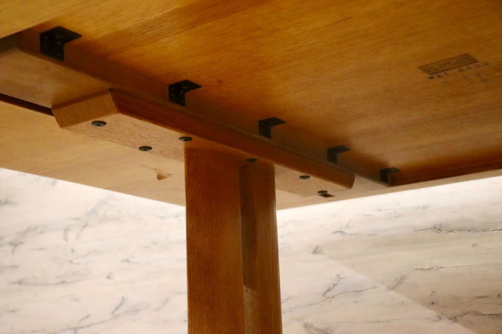 GMIK825○シラカワ / shirakawa ダイニングテーブル 食卓テーブル 作業台 オーク材 北欧スタイル ナチュラル 机 飛騨家具