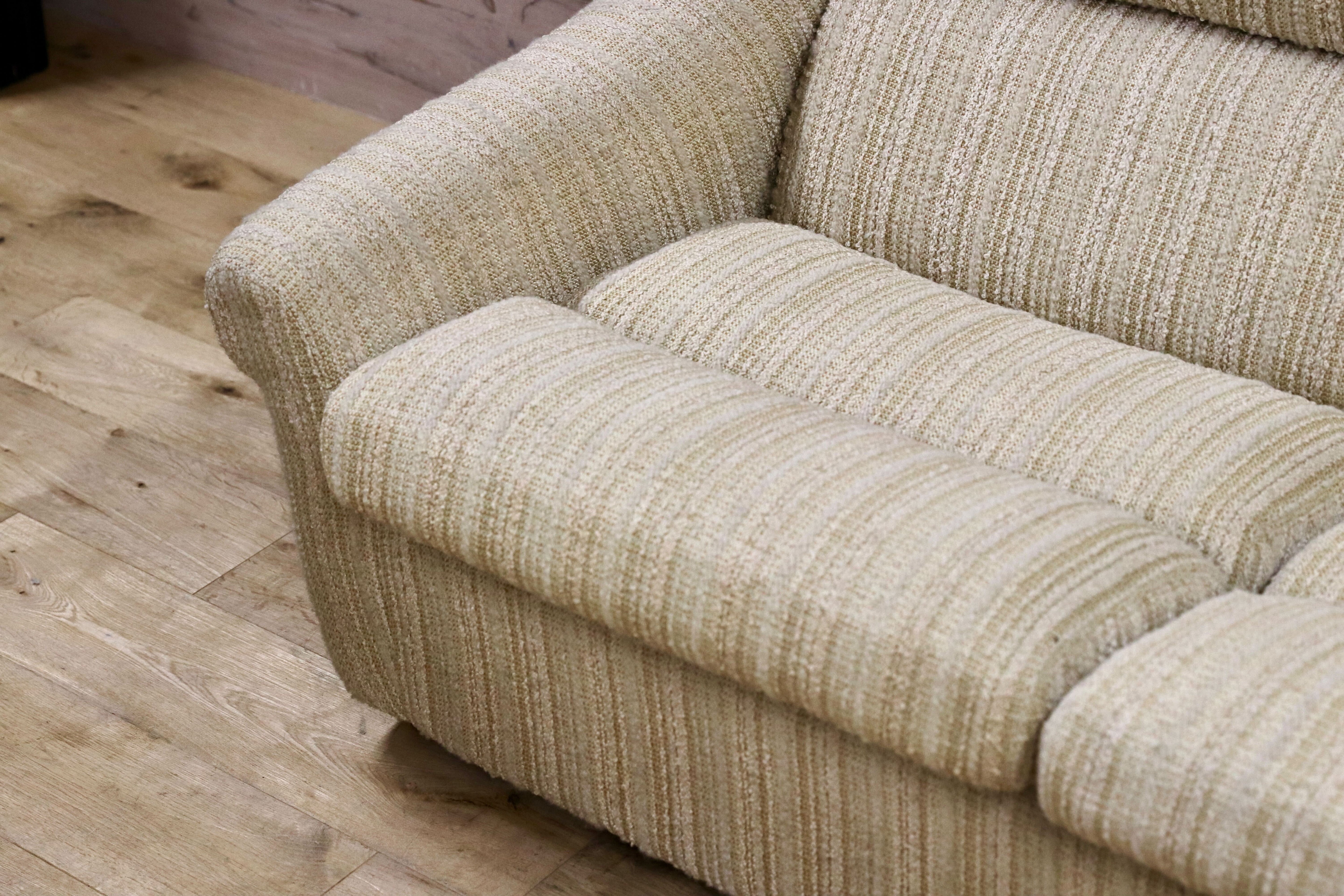 GMIH363B○Overman International スウェーデン製 北欧ヴィンテージ トリプルソファ 3人掛けソファ ラウンジチェア 稀少