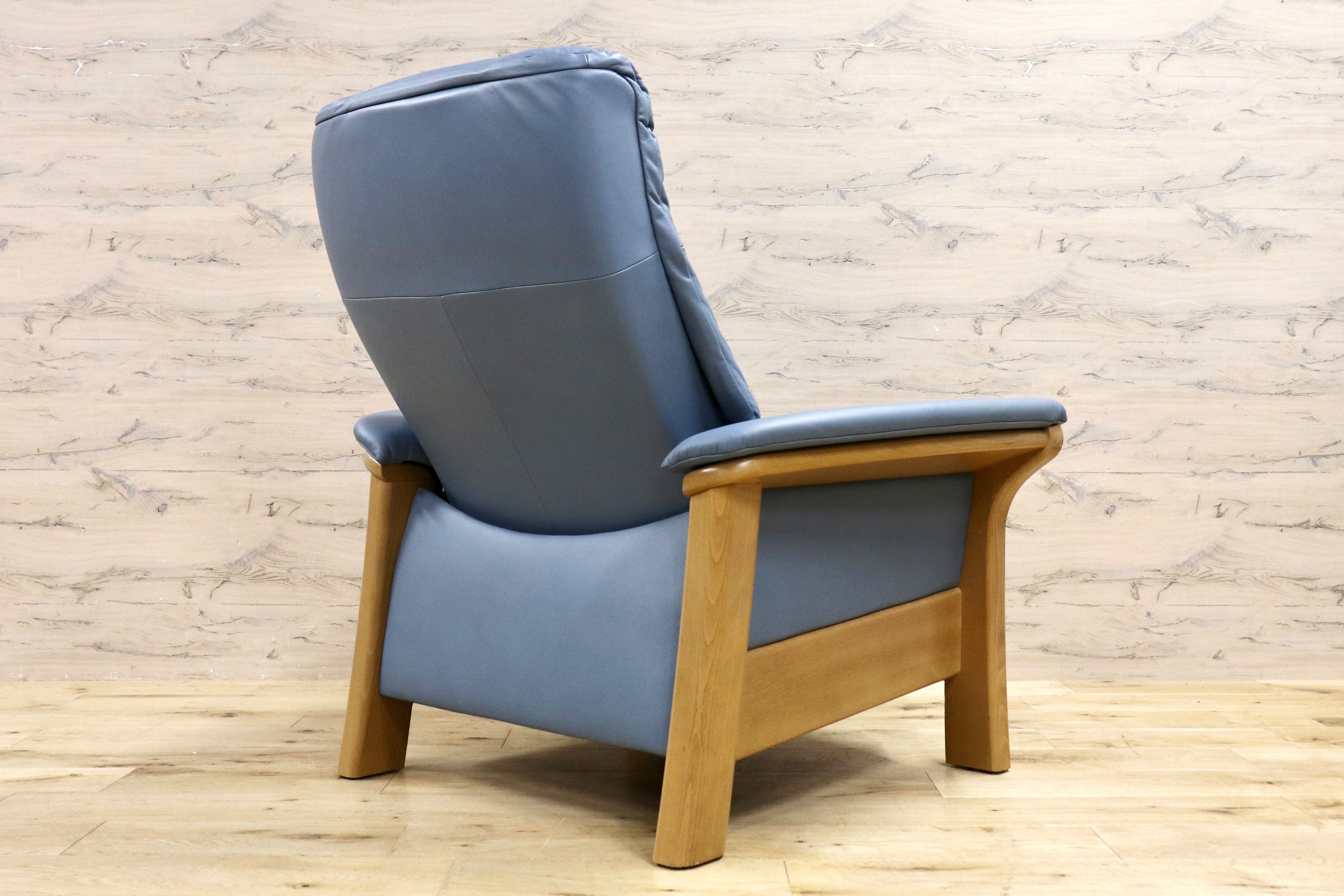 GMIS99○EKORNES / エコーネス ストレスレスチェア リクライニングチェア オットマン セット レザー 北欧 ノルウェー