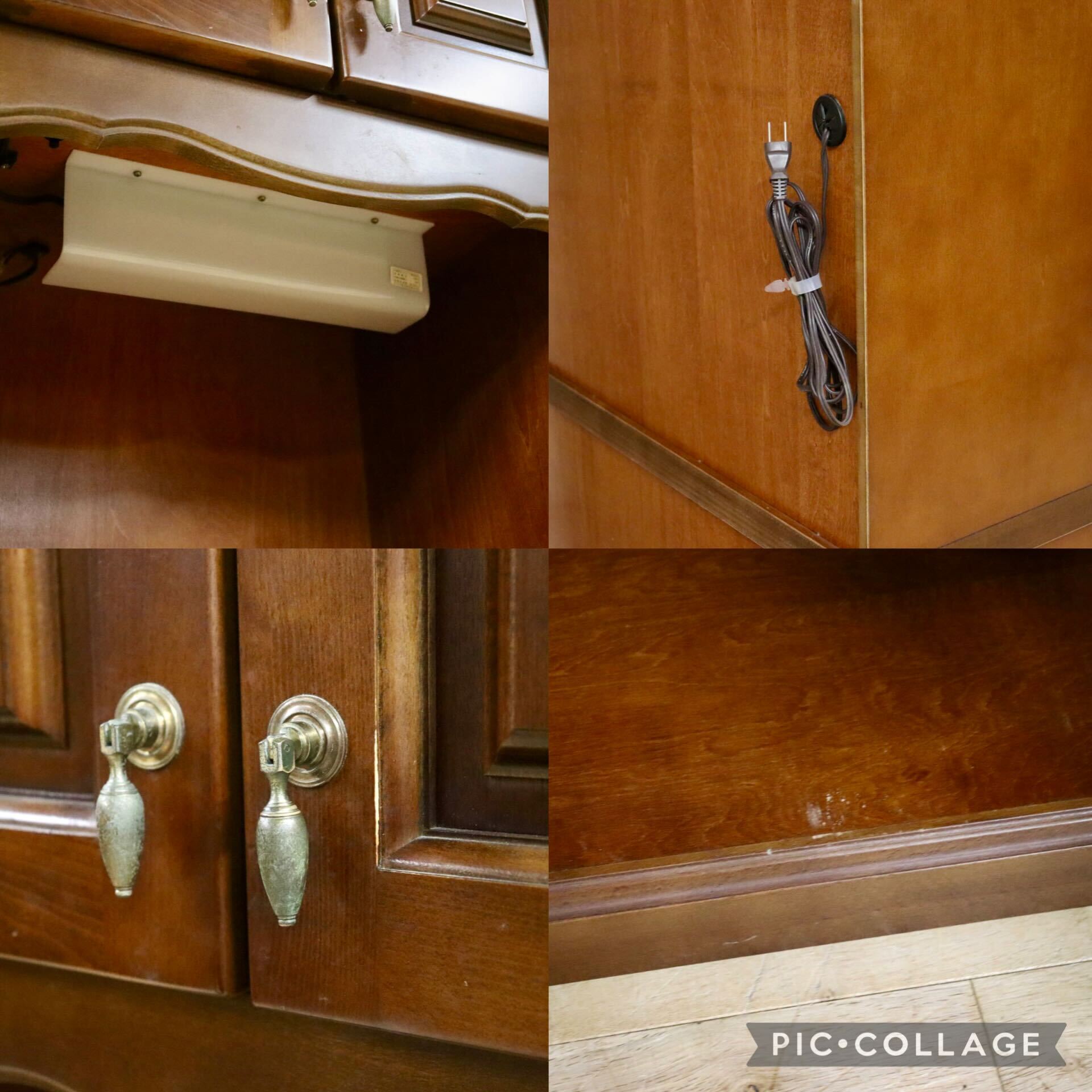 GMIH302○karimoku / カリモク 下駄箱 シューズケース 玄関 収納棚 飾り棚 キャビネット ブラウン 国産家具