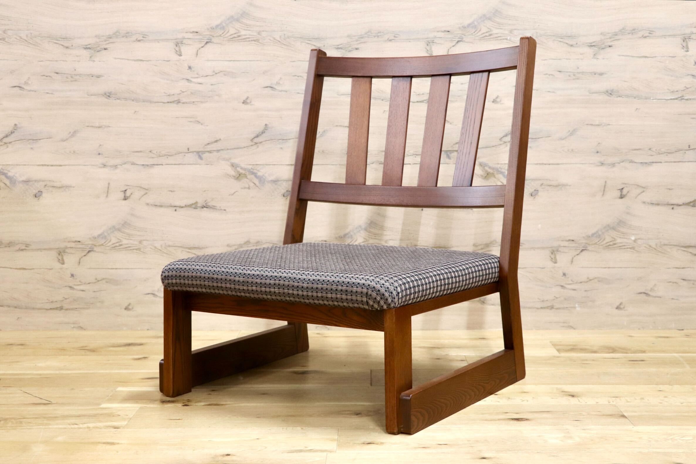 GMIH491A○シンプルモダン スタッキング ローチェア 4脚セット ラウンジチェア 座椅子 ファブリック 和室 座敷 和モダン 北欧スタイル