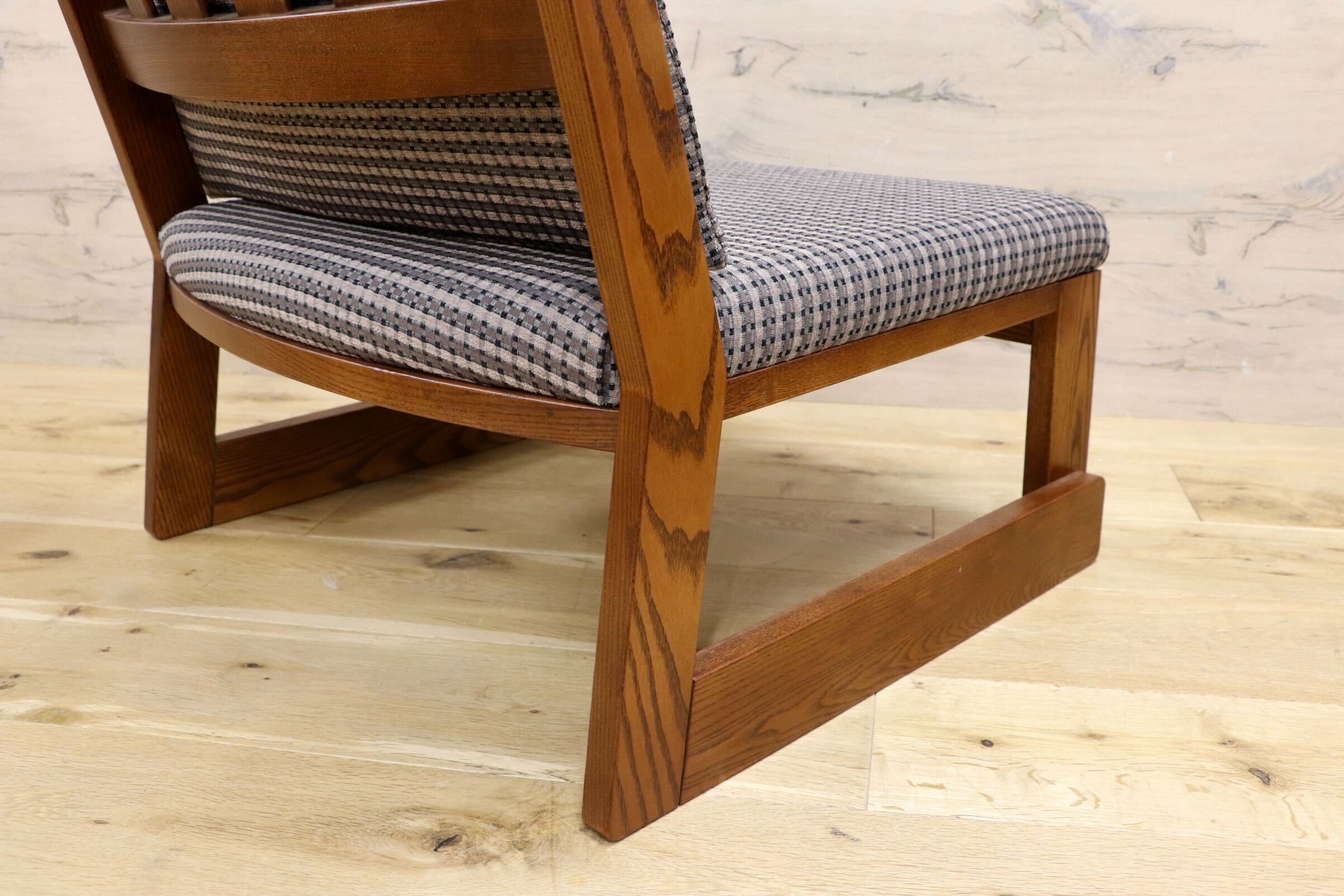 GMIH491A○シンプルモダン スタッキング ローチェア 4脚セット ラウンジチェア 座椅子 ファブリック 和室 座敷 和モダン 北欧スタイル