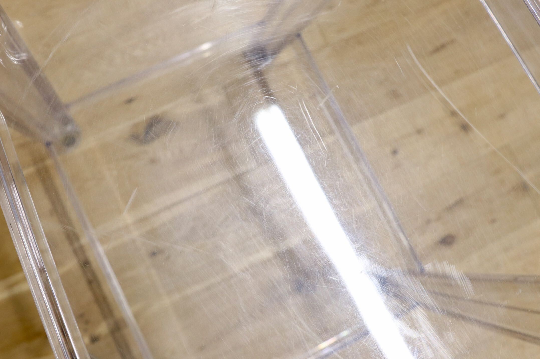 GMJS117○Kartell / カルテル ONE MORE ワンモア 65 椅子 カウンターチェア ハイスツール バーチェア クリア モダン 定価約7.7万