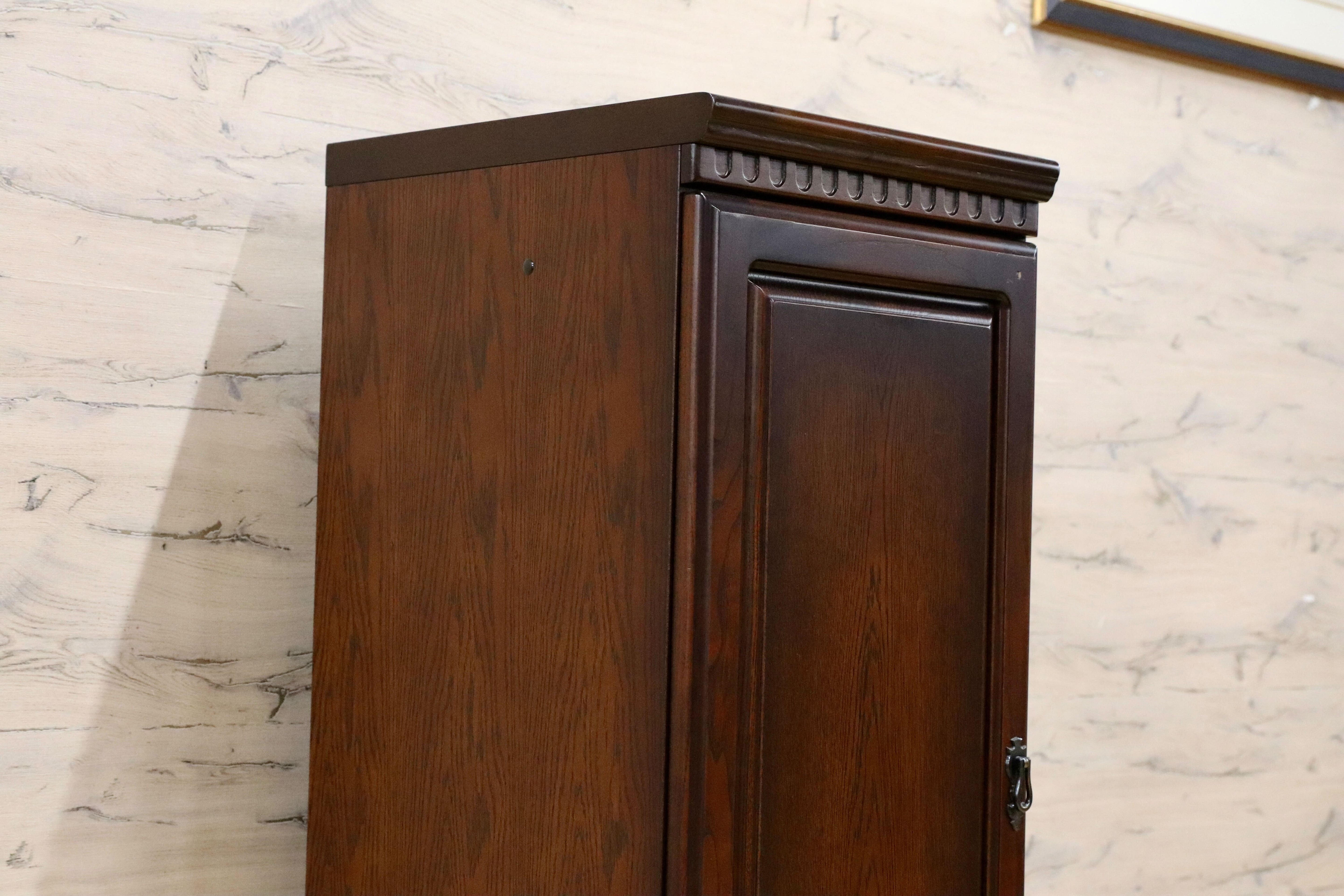 GMJS30○ATLANTA アトランタ キャビネット スリム収納 リビングボード 楢材 クラシック家具 国産家具