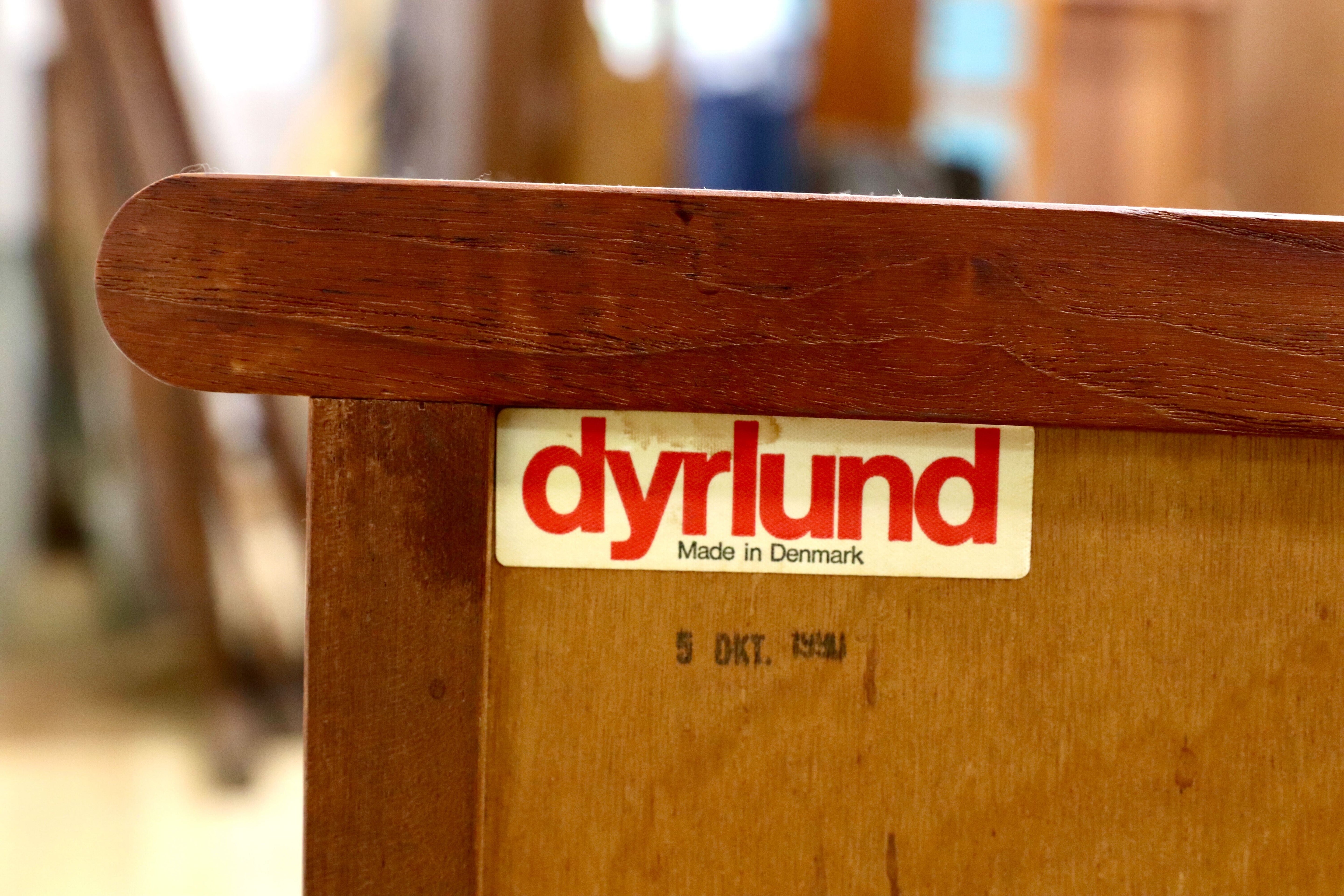 GMIK722○Dyrlund / デューロン 北欧 デンマーク チーク無垢 サイドチェスト サイドボード 引出し収納