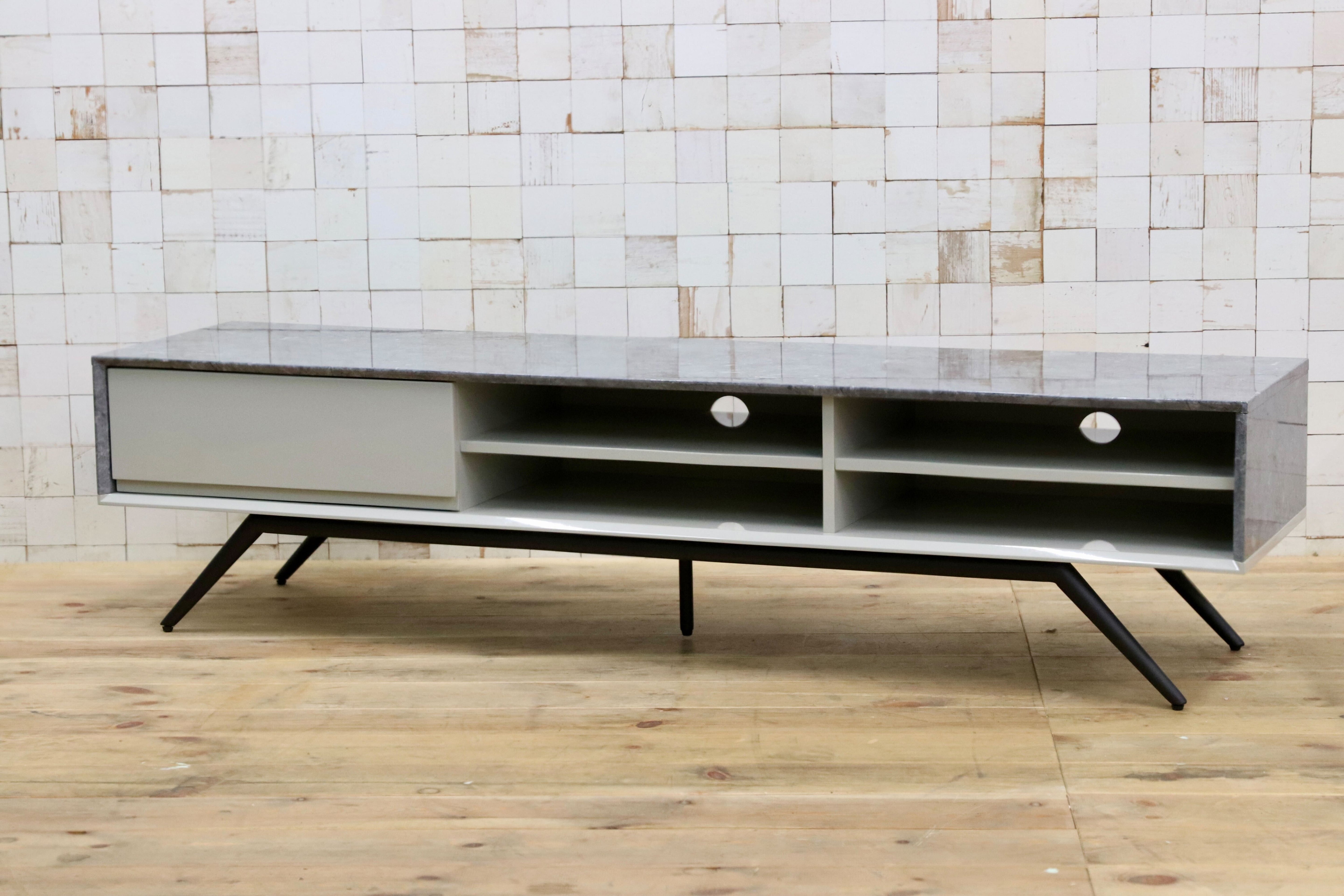 GMIK710○桜屋工業 チェリー テレビボード TVボード AVボード ローボード リビング収納 約11万 モデルルーム展示品