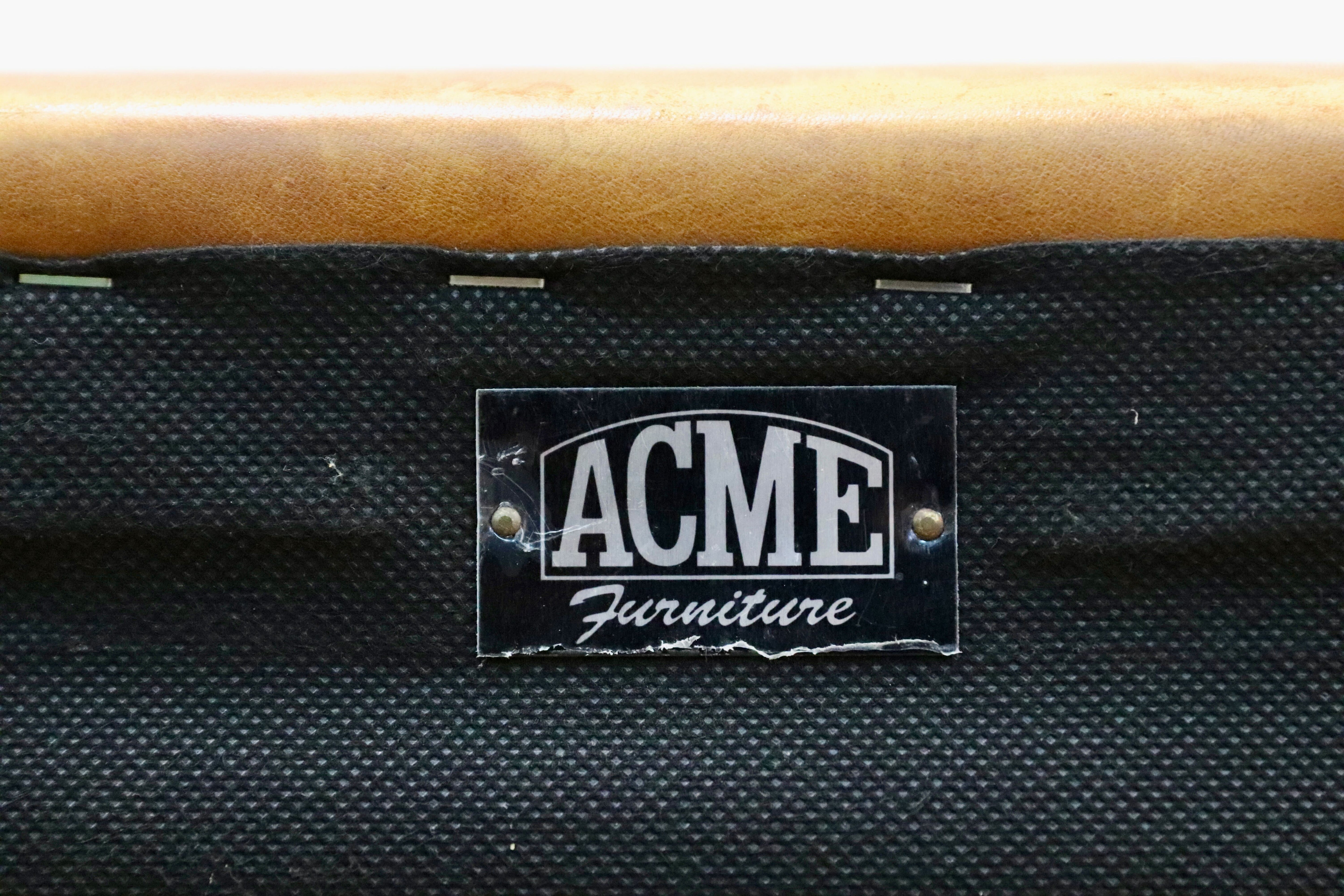 GMIK713○ACME FURNITURE / アクメファニチャー FRESNO SOFA 3P WIDE フレスノ 3人掛けソファ ヴィンテージ レザー 定価44万