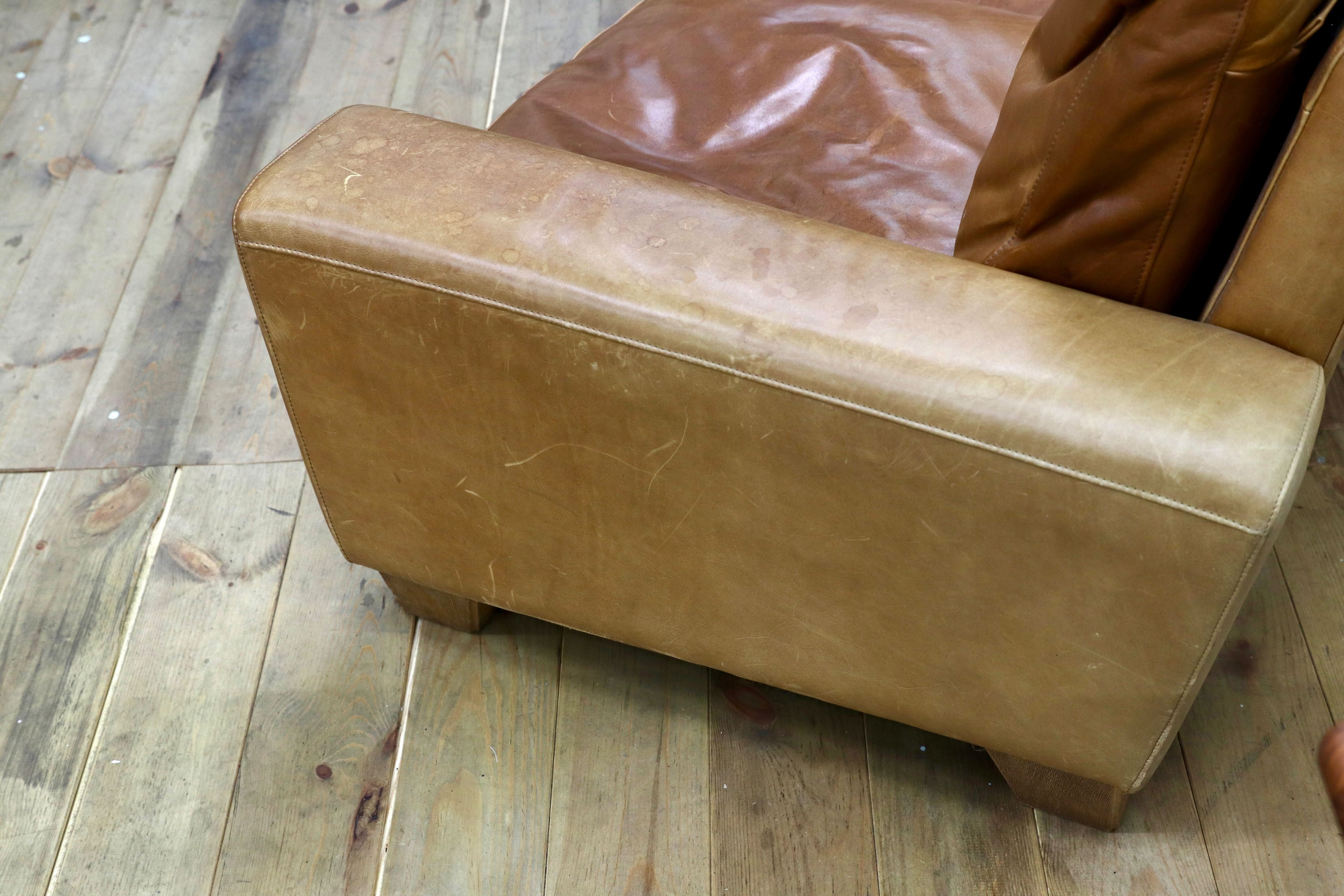 GMIK713○ACME FURNITURE / アクメファニチャー FRESNO SOFA 3P WIDE フレスノ 3人掛けソファ ヴィンテージ レザー 定価44万