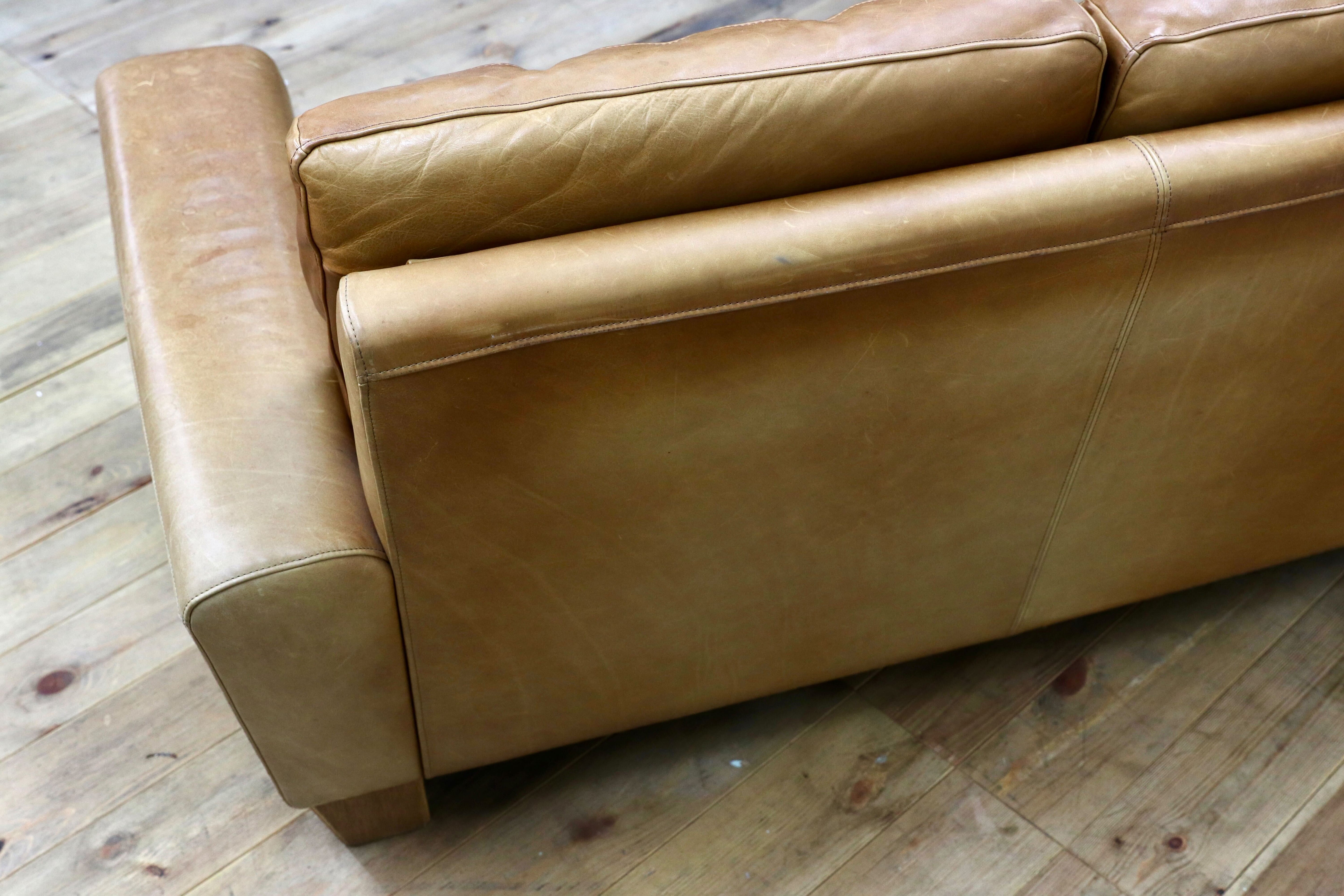 GMIK713○ACME FURNITURE / アクメファニチャー FRESNO SOFA 3P WIDE フレスノ 3人掛けソファ ヴィンテージ レザー 定価44万