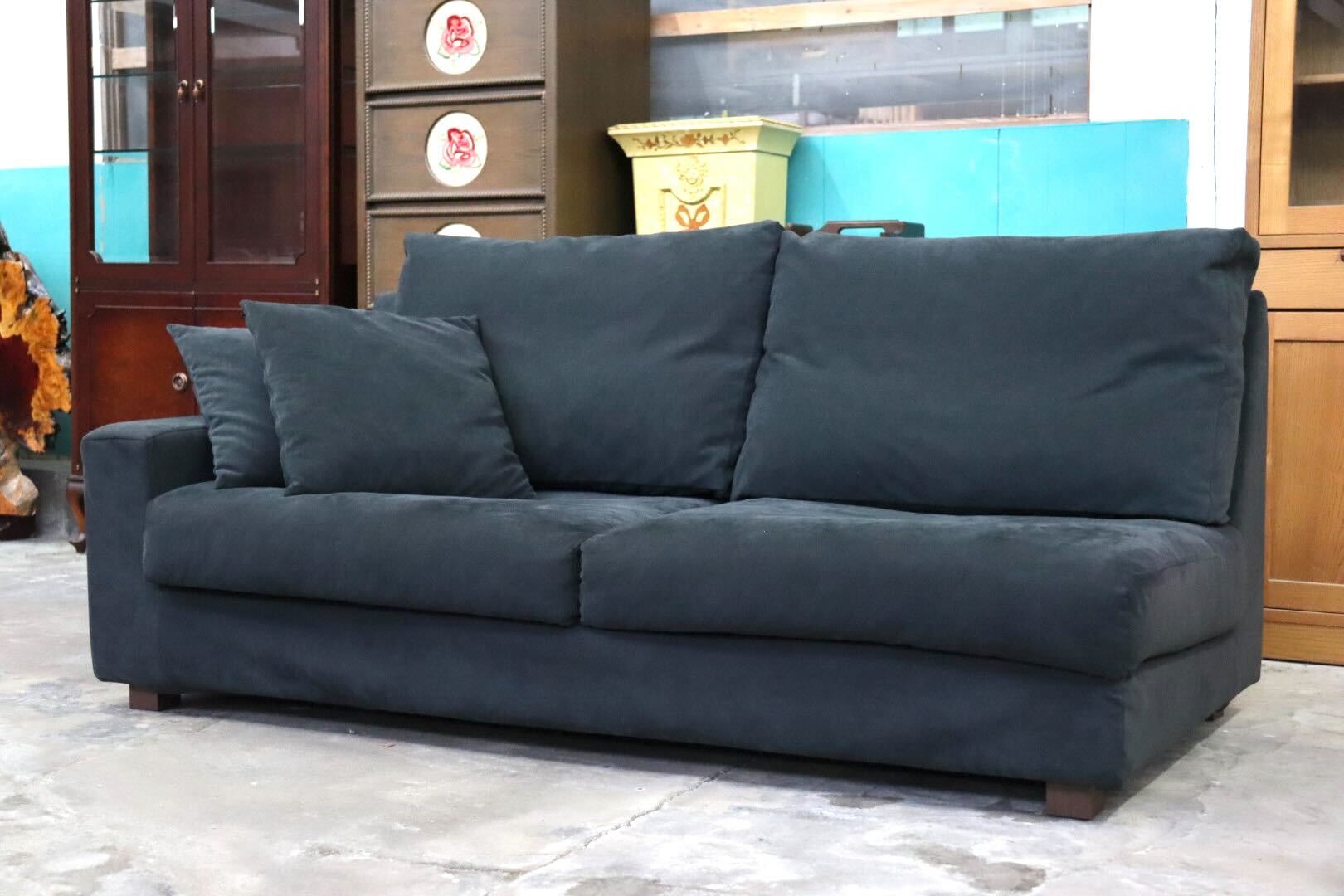 GMIS504○NOYES / ノイエス New Sugar Hi-Back ニューシュガー ハイバック 2人掛けソファ 右肘 ラブソファ カバーリング 定価約25万